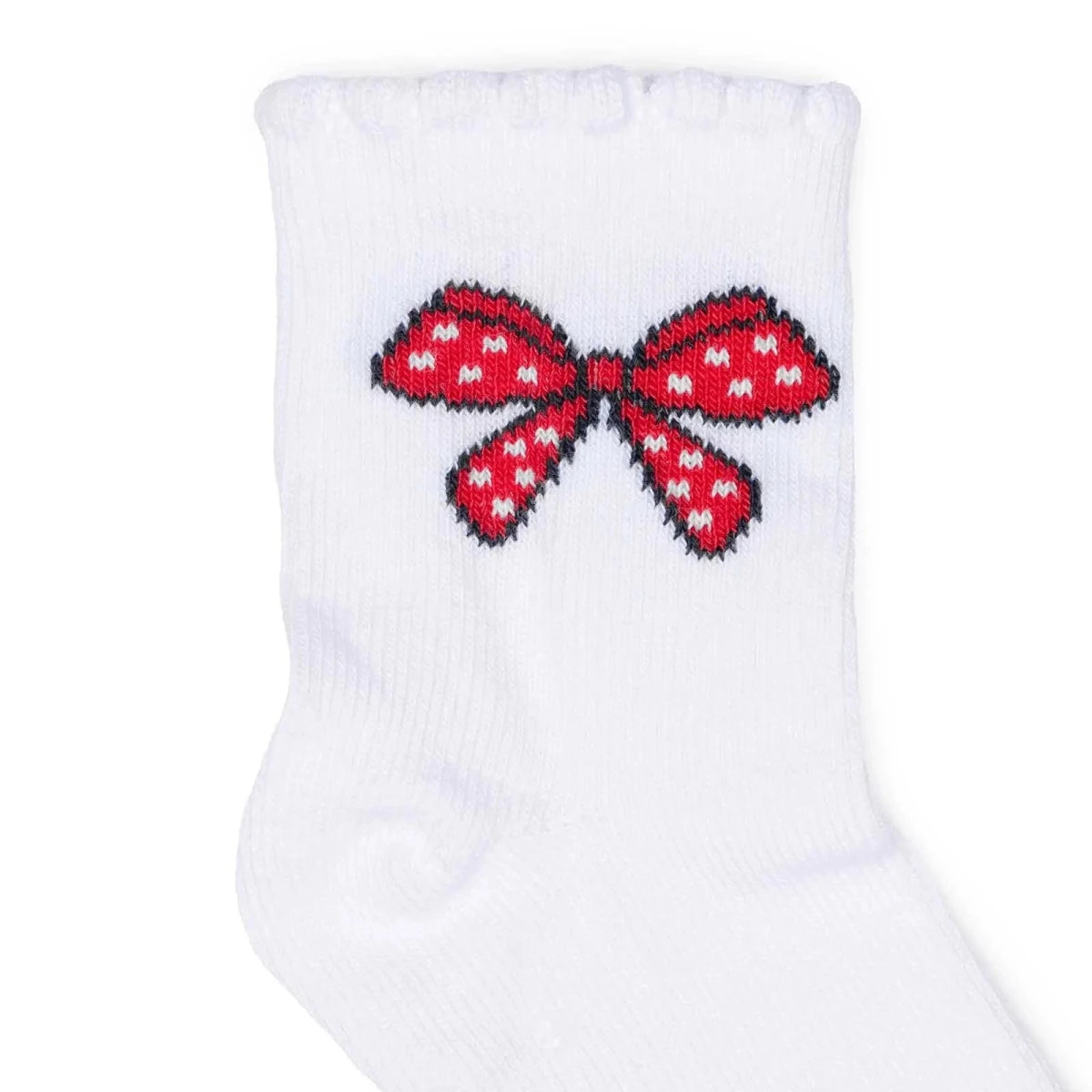 HelloBaby 3 Pack Heart & Floral Print Non-Slip Baby Socks (Newborn to 2-3 Years) Red - ebebek