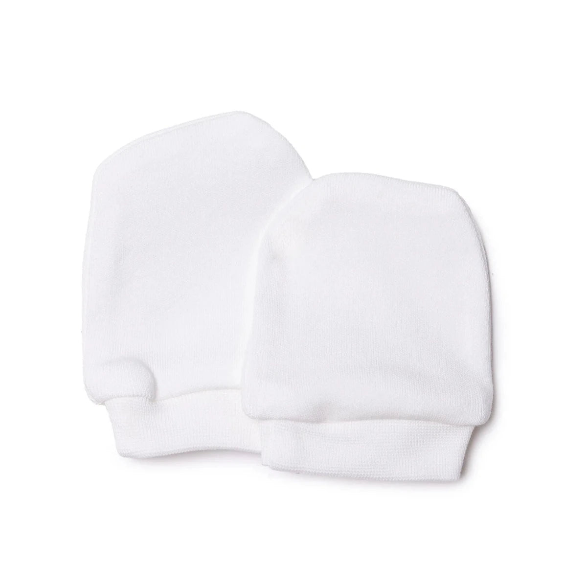 HelloBaby Polka Dot Print Baby Scratch Mitts (Newborn) Ecru Printed - ebebek