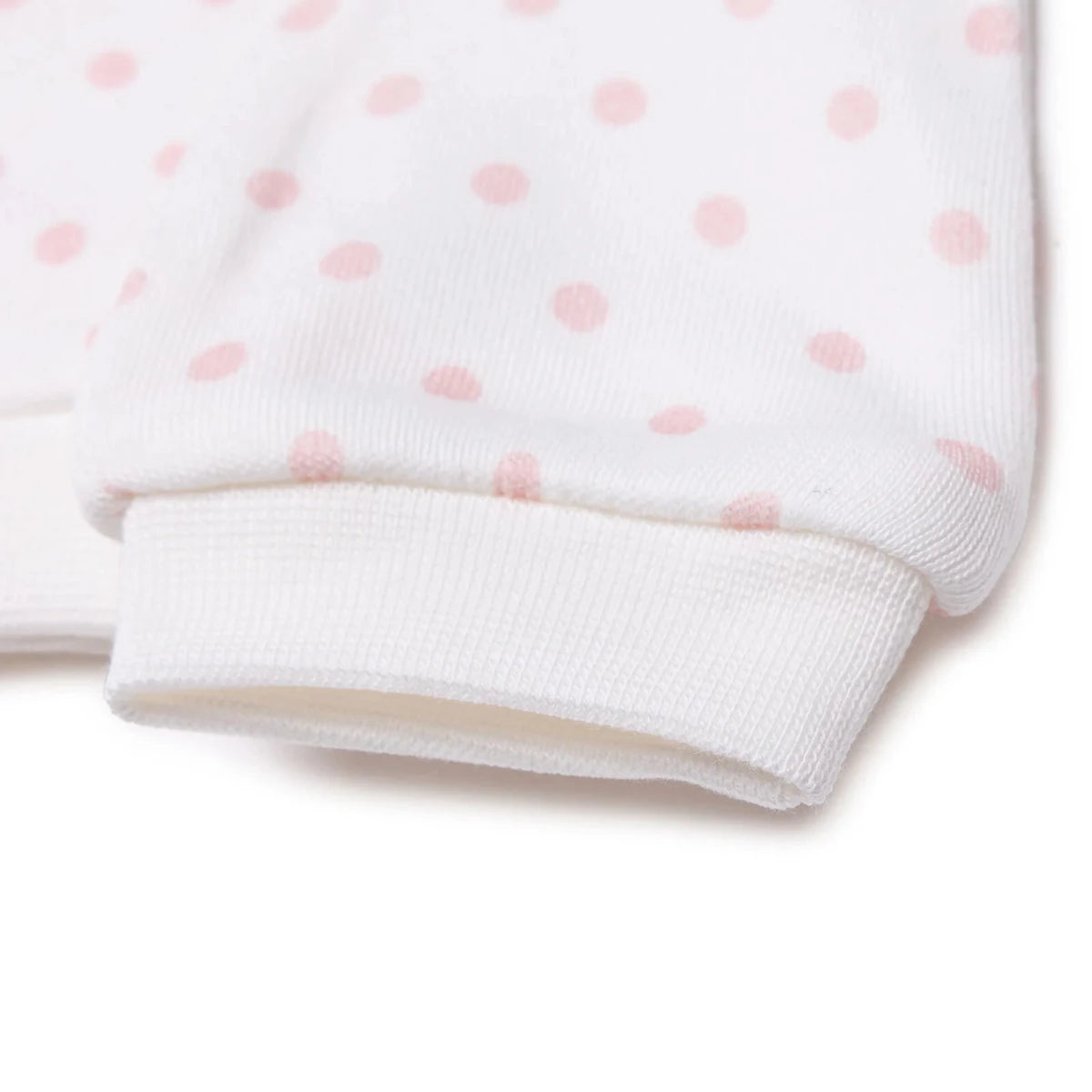 HelloBaby Polka Dot Print Baby Scratch Mitts (Newborn) Ecru Printed - ebebek