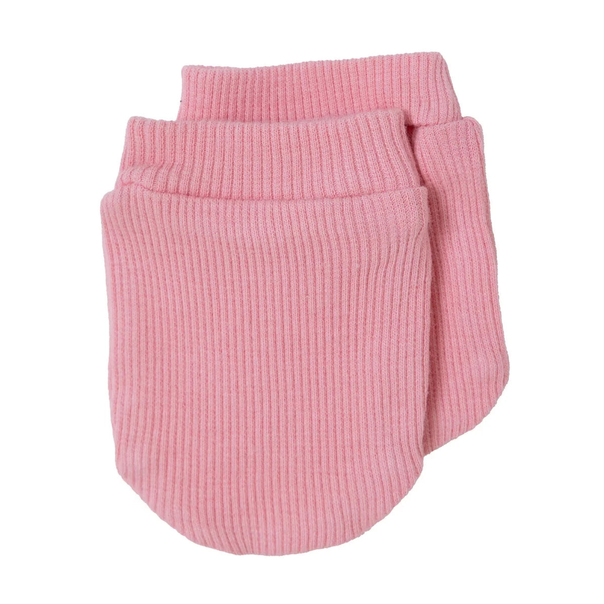 HelloBaby Interlock Baby Scratch Mitts (Newborn) Dark Pink - ebebek