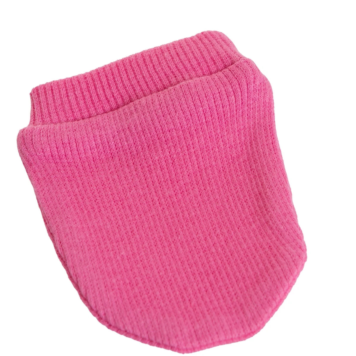 HelloBaby Ribbed Cuff Interlock Baby Scratch Mitts (Newborn) Pink - ebebek
