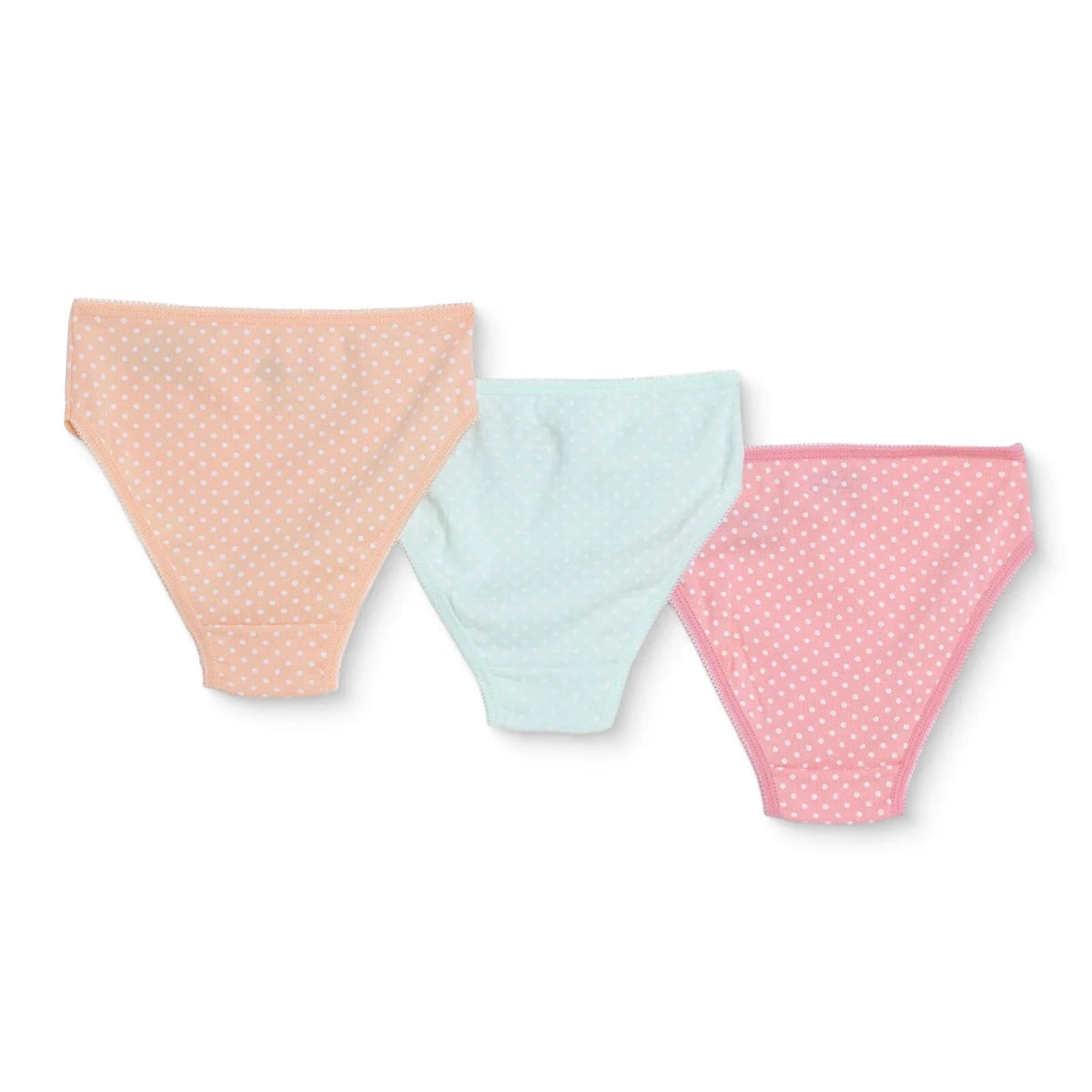 HelloBaby 3 Pack Polka Dot Print Baby Briefs (12 Months to 4-5 Years) Pink Printed - ebebek