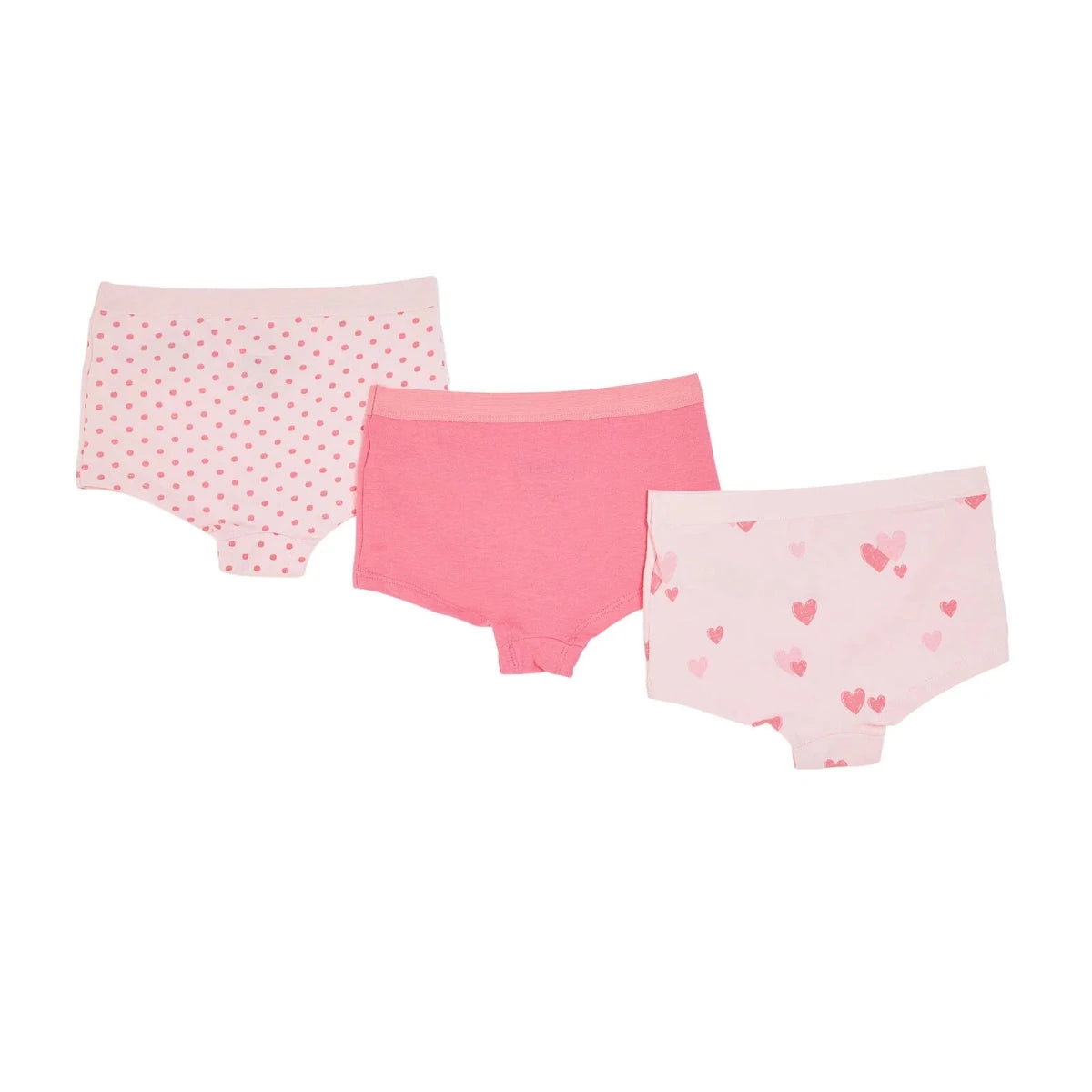 HelloBaby 3 Pack Heart Print Baby Boxer Shorts (12 Months to 4-5 Years) Red - ebebek