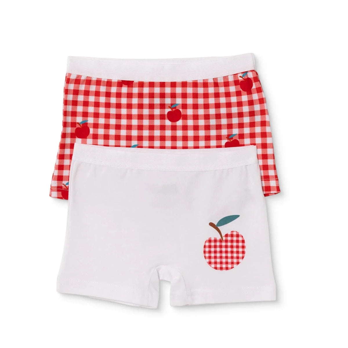 HelloBaby 2 Pack Apple Print Baby Boxer Shorts (12 Months to 4-5 Years) Red - ebebek