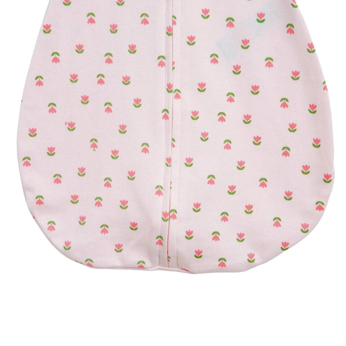 HelloBaby Floral Print Zip-Up Baby Swaddle (Newborn) Pink - ebebek