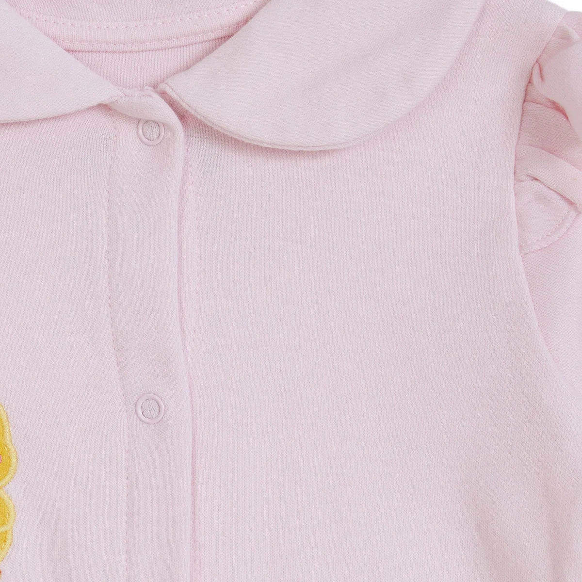 HelloBaby Chick Print Footless Baby Sleepsuit (Newborn to 6-9 Months) Light Pink - ebebek