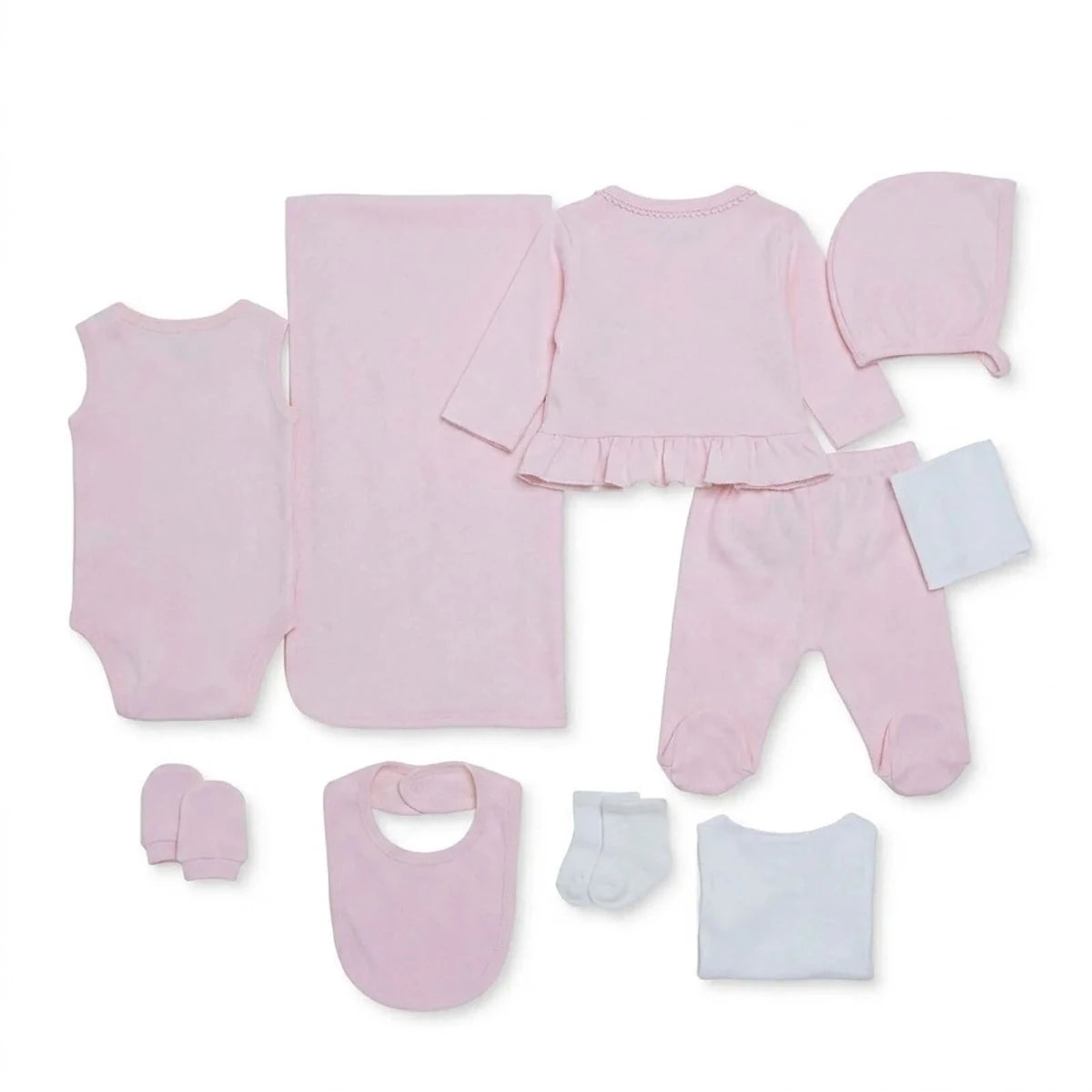 HelloBaby 10 Piece Floral Print Baby Hospital Bag Set (Newborn) - Pink Pink - ebebek