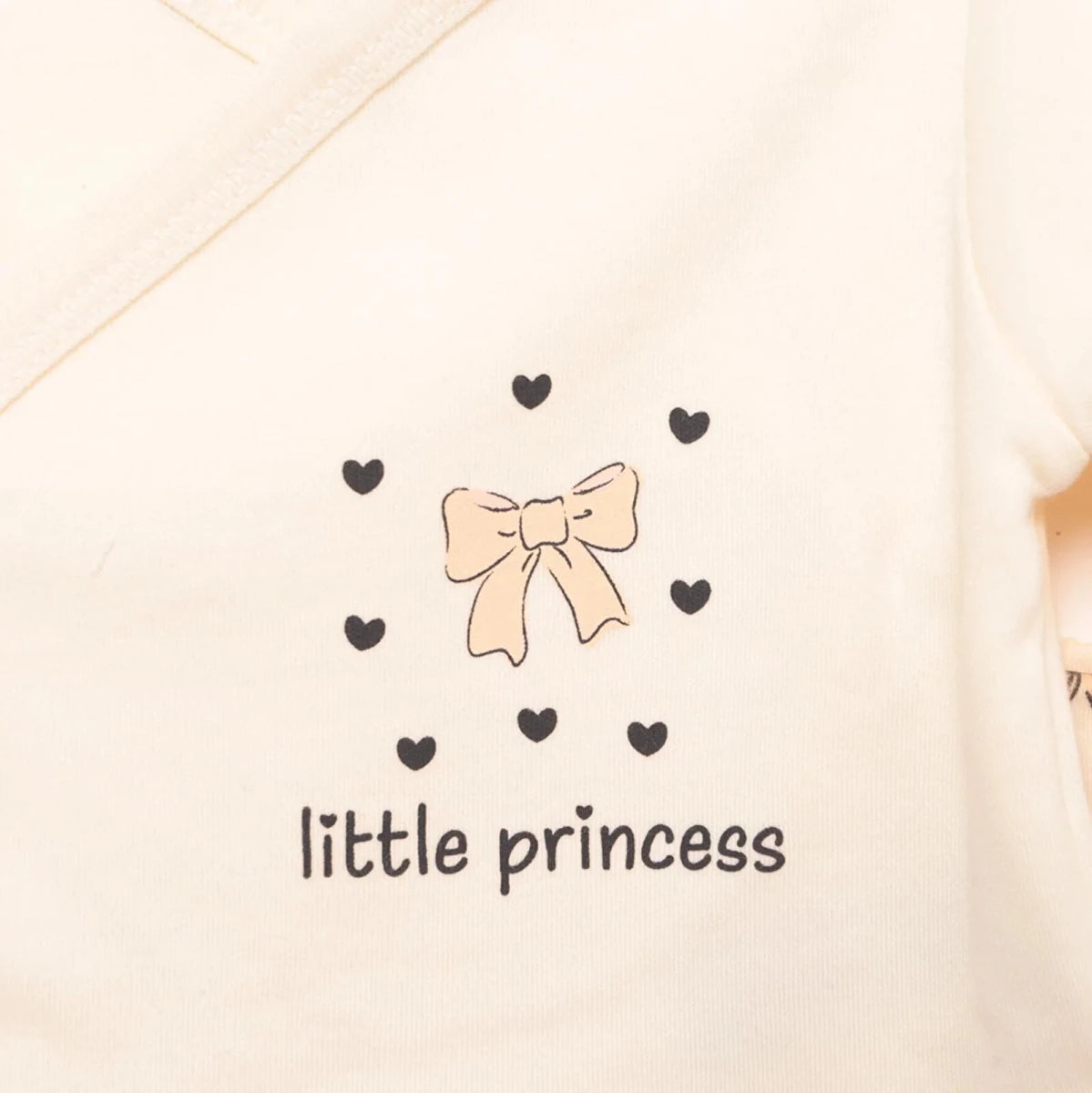 HelloBaby Floral Print Baby Hat, Vest & Bottoms Set (Newborn to 3-6 Months) Beige Printed - ebebek