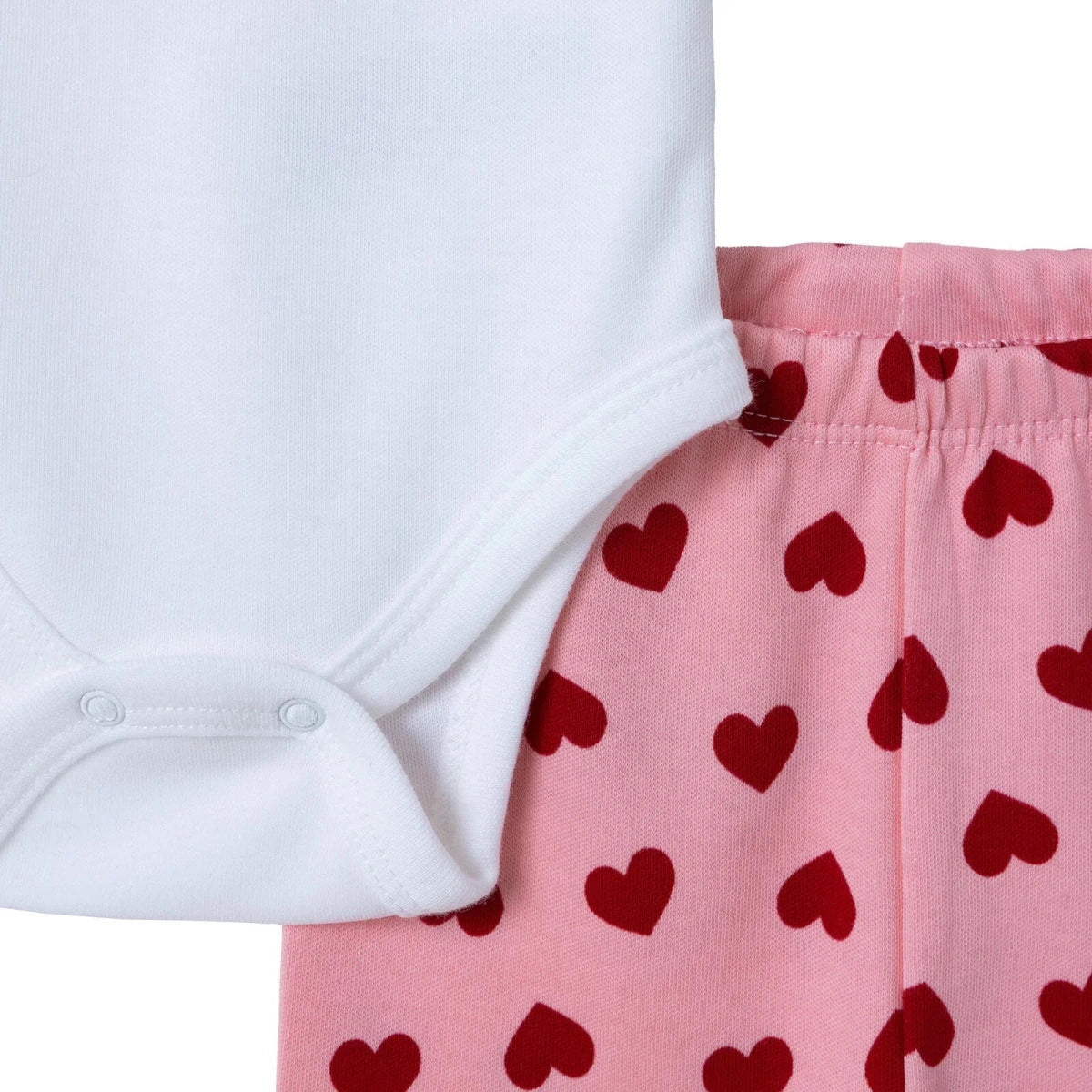HelloBaby "Little Cutie" Slogan Baby Bodysuit, Hat & Bottoms Set (Newborn to 6-9 Months) Pink - ebebek