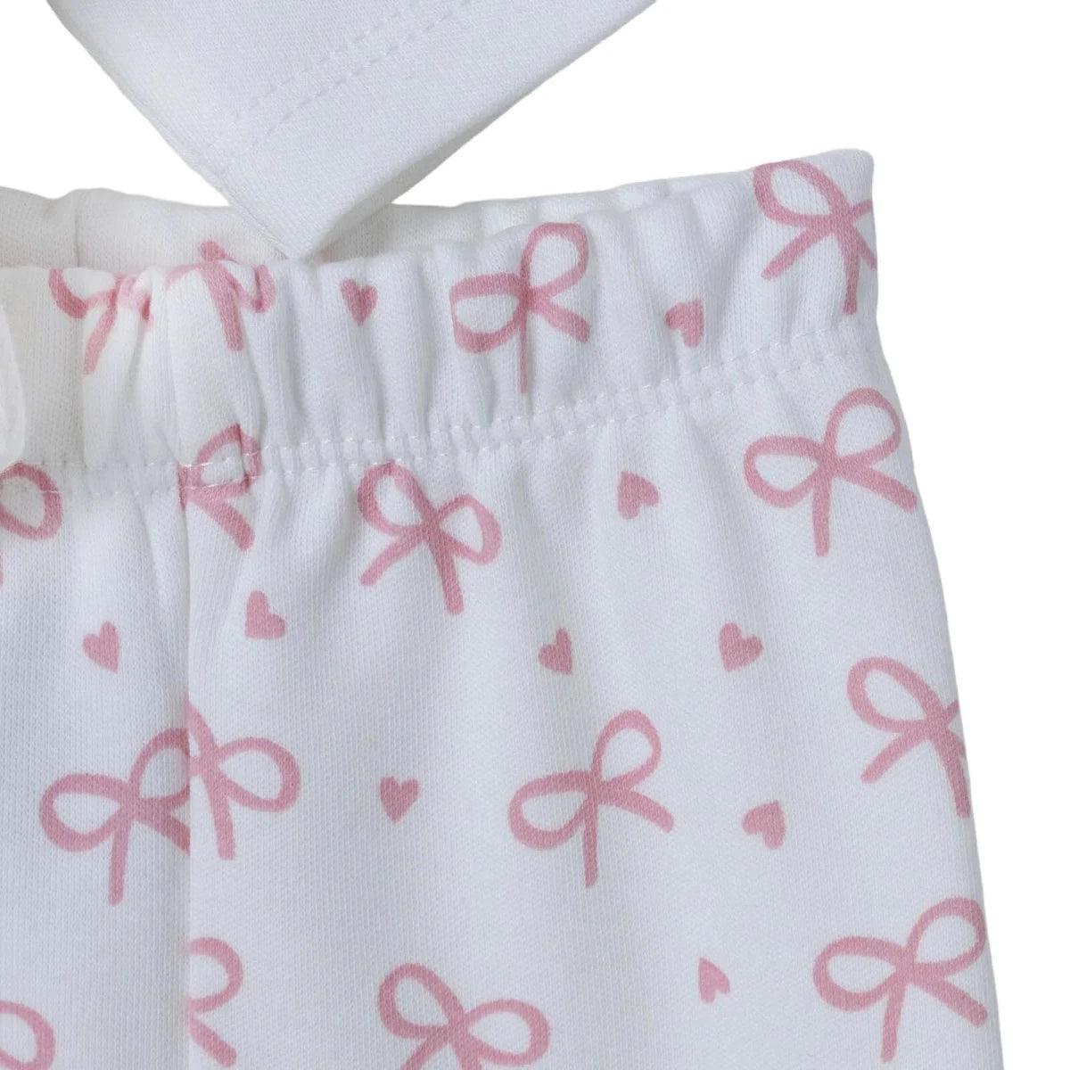 HelloBaby Bear Print Baby Bodysuit, Hat & Bottoms Set (Newborn to 6-9 Months) Pink - ebebek