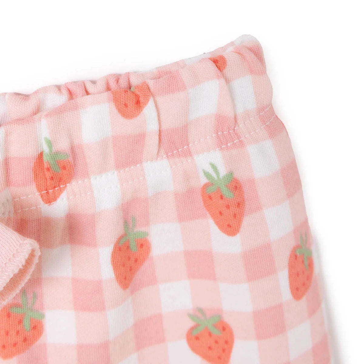 HelloBaby Strawberry Print Baby Hat, Vest & Bottoms Set (Newborn to 3-6 Months) Pink - ebebek