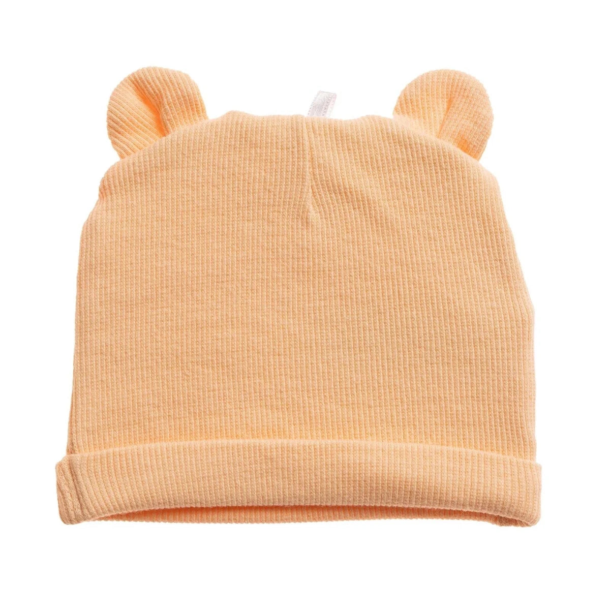 HelloBaby Ribbed Baby Hat (Newborn) Salmon - ebebek