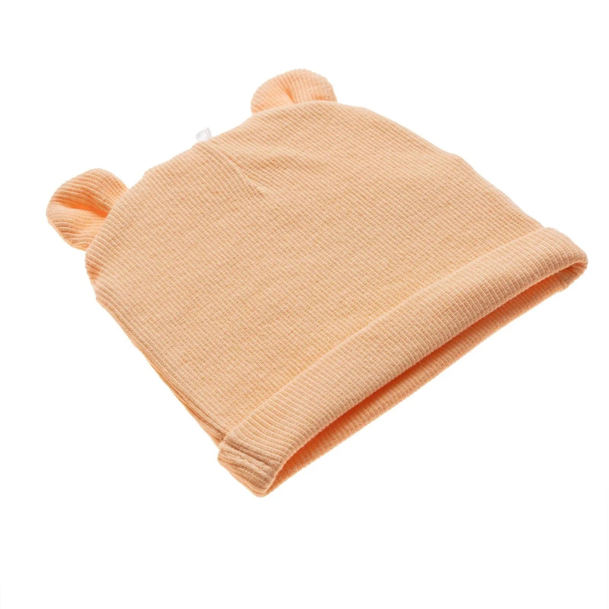 HelloBaby Ribbed Baby Hat (Newborn) Salmon - ebebek