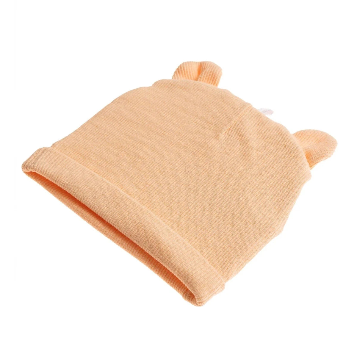 HelloBaby Ribbed Baby Hat (Newborn) Salmon - ebebek