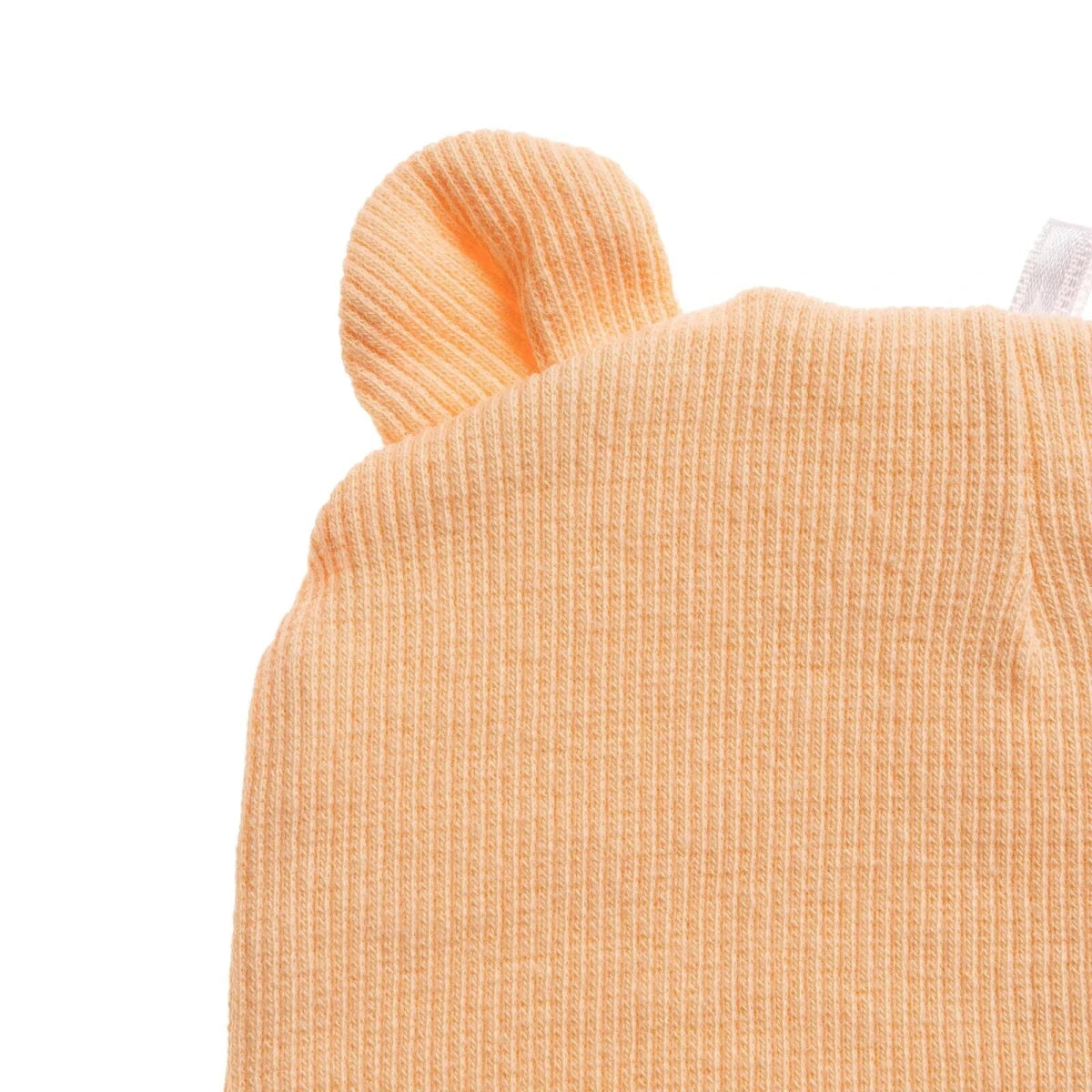 HelloBaby Ribbed Baby Hat (Newborn) Salmon - ebebek