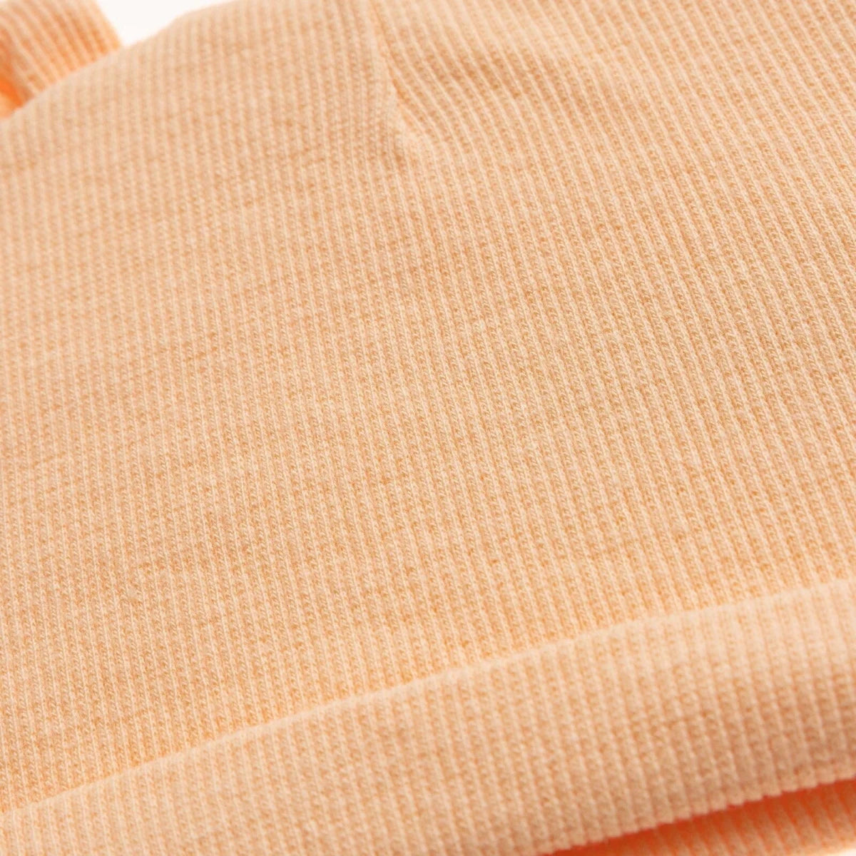 HelloBaby Ribbed Baby Hat (Newborn) Salmon - ebebek