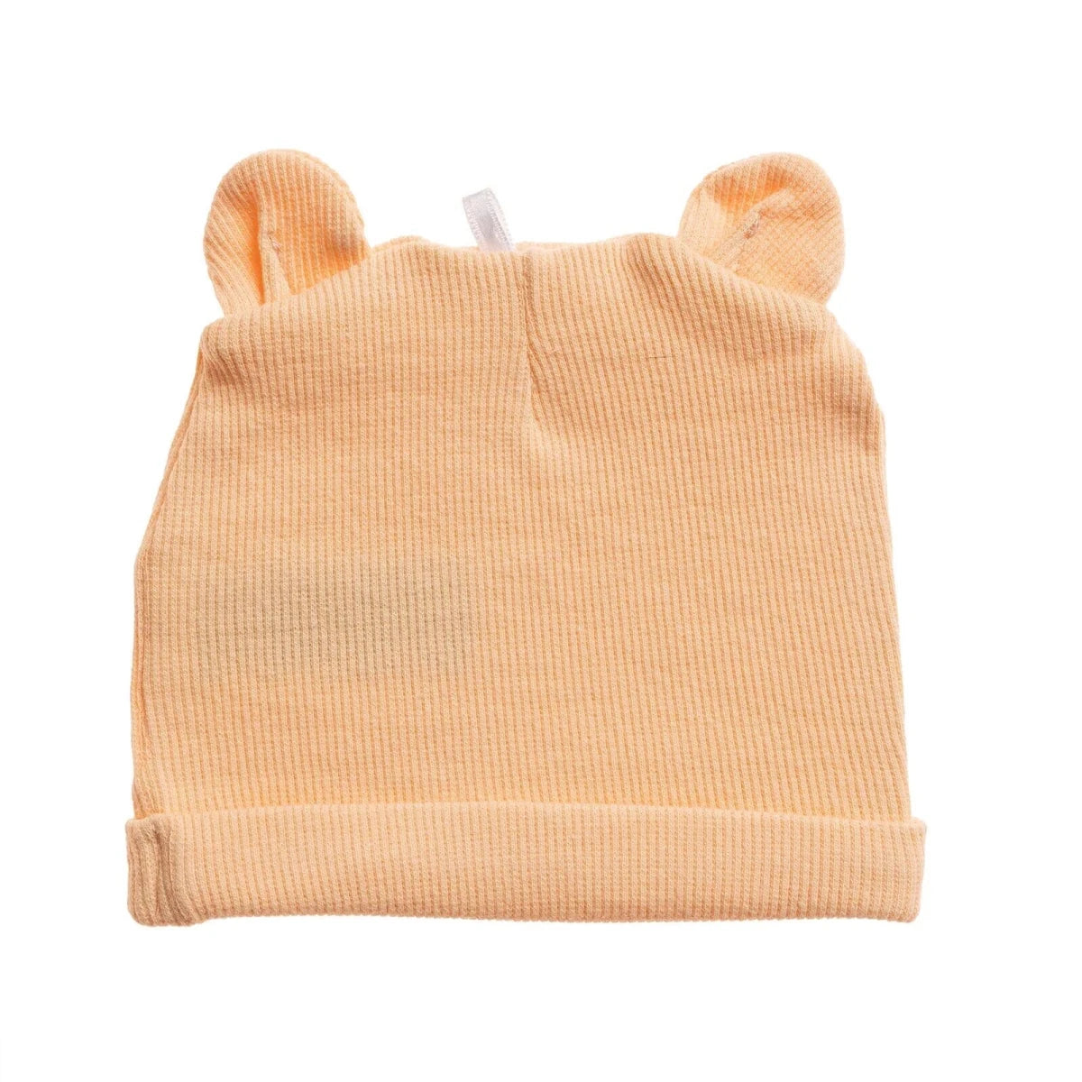 HelloBaby Ribbed Baby Hat (Newborn) Salmon - ebebek
