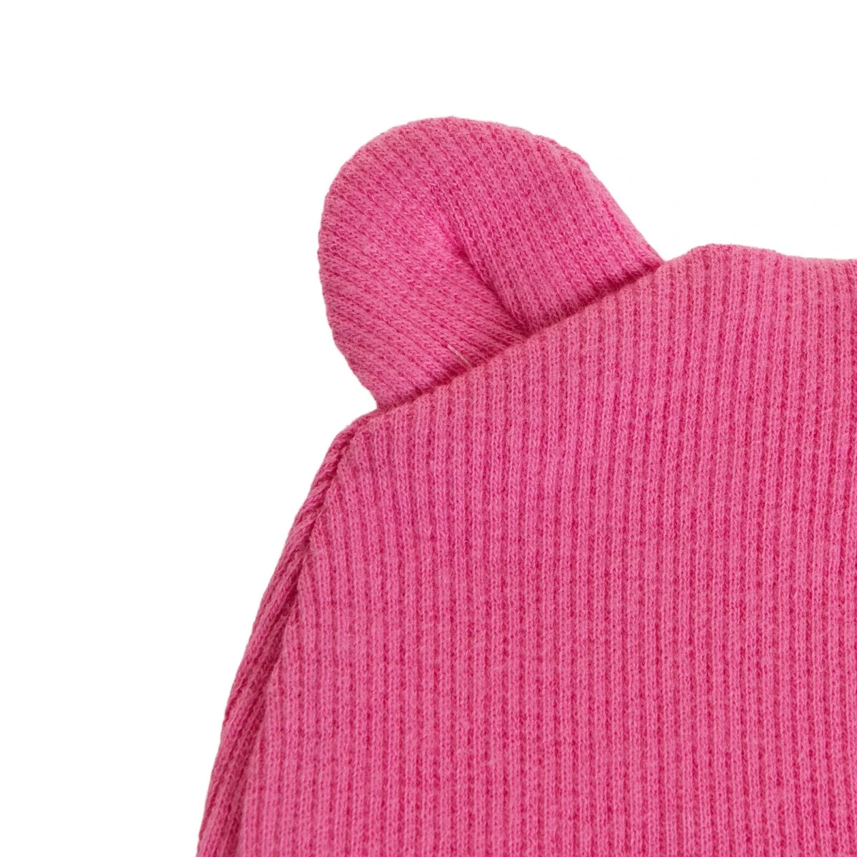 HelloBaby Ribbed Baby Hat (Newborn) Dark Pink - ebebek