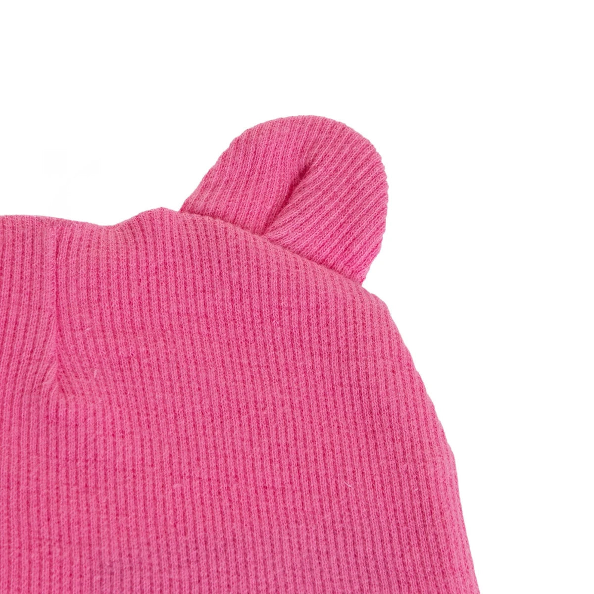 HelloBaby Ribbed Baby Hat (Newborn) Dark Pink - ebebek