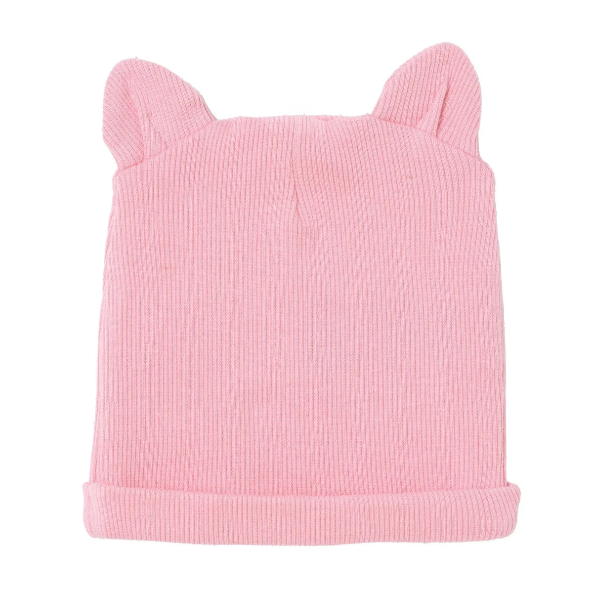 HelloBaby Slogan Print Ribbed Baby Hat (Newborn) Pink - ebebek