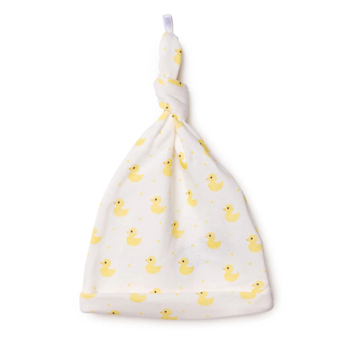 HelloBaby Heart Print Interlock Baby Hat (Newborn) Ecru Printed - ebebek