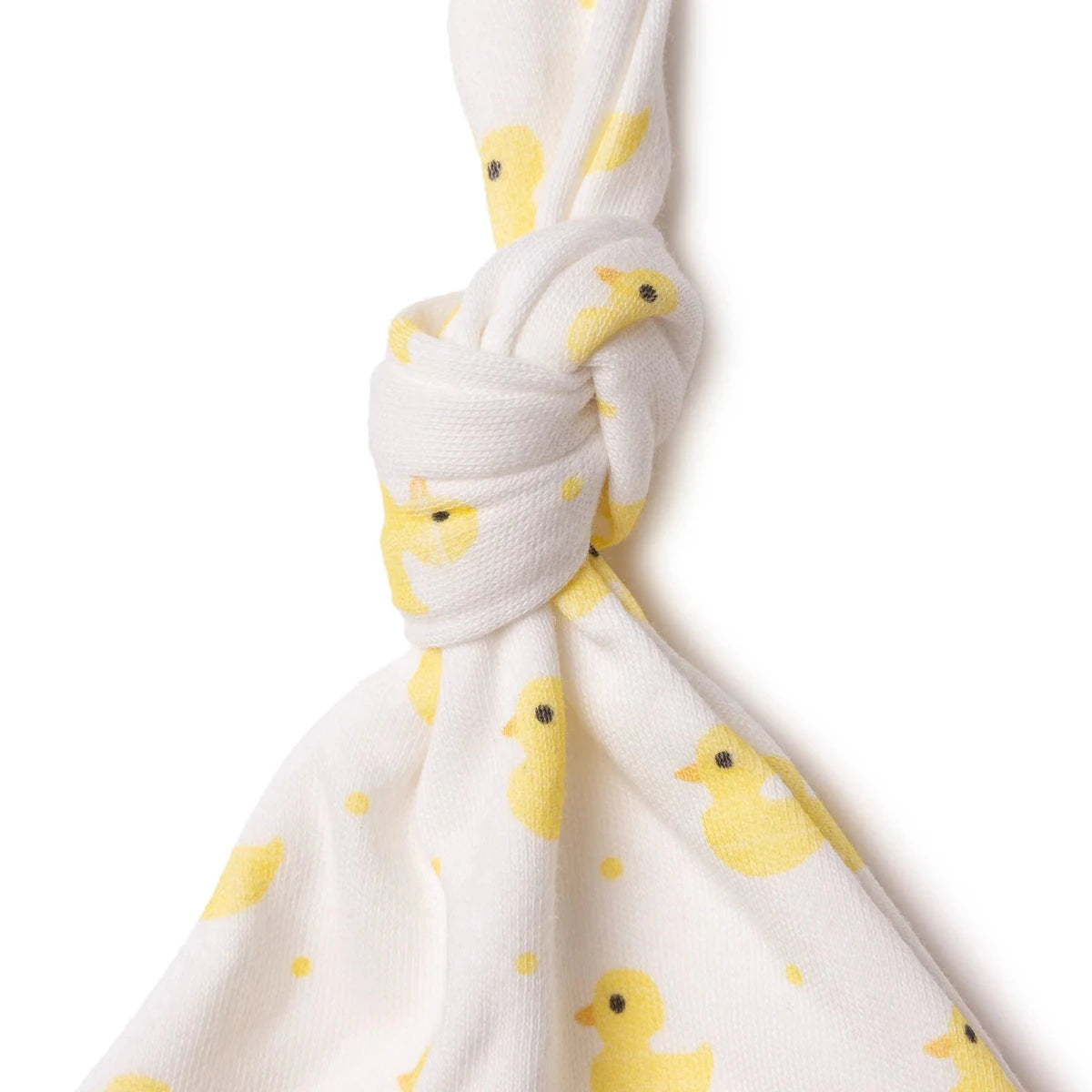 HelloBaby Heart Print Interlock Baby Hat (Newborn) Ecru Printed - ebebek
