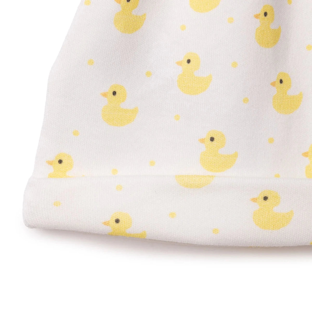 HelloBaby Heart Print Interlock Baby Hat (Newborn) Ecru Printed - ebebek