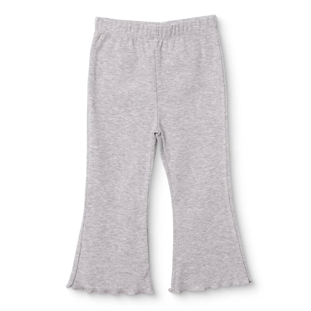 HelloBaby Ribbed Baby Leggings (3-6 Months to 4-5 Years) Grey Melange - ebebek