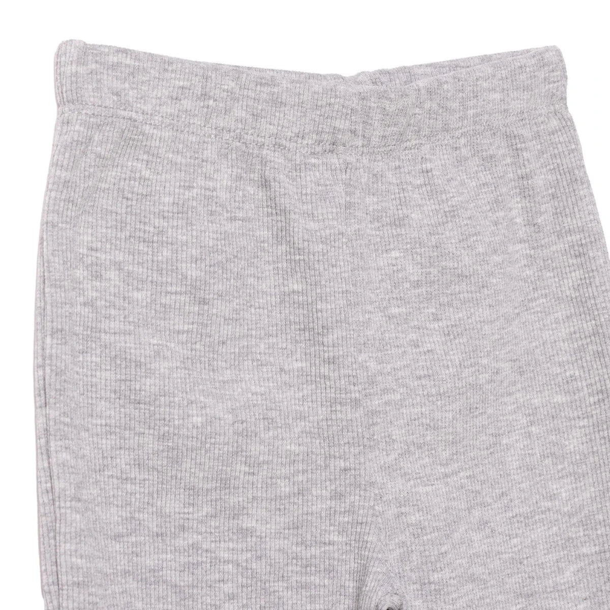 HelloBaby Ribbed Baby Leggings (3-6 Months to 4-5 Years) Grey Melange - ebebek