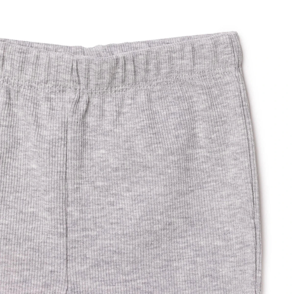 HelloBaby Ribbed Baby Leggings (3-6 Months to 4-5 Years) Grey Melange - ebebek