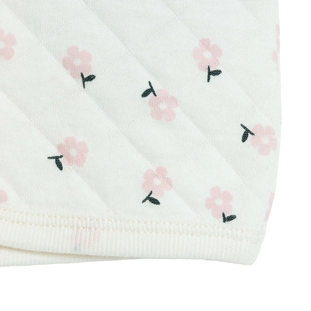 HelloBaby Animal Print Crew Neck Quilted Baby Gilet (1-3 Months to 18 Months-2 Years) Ecru Printed - ebebek