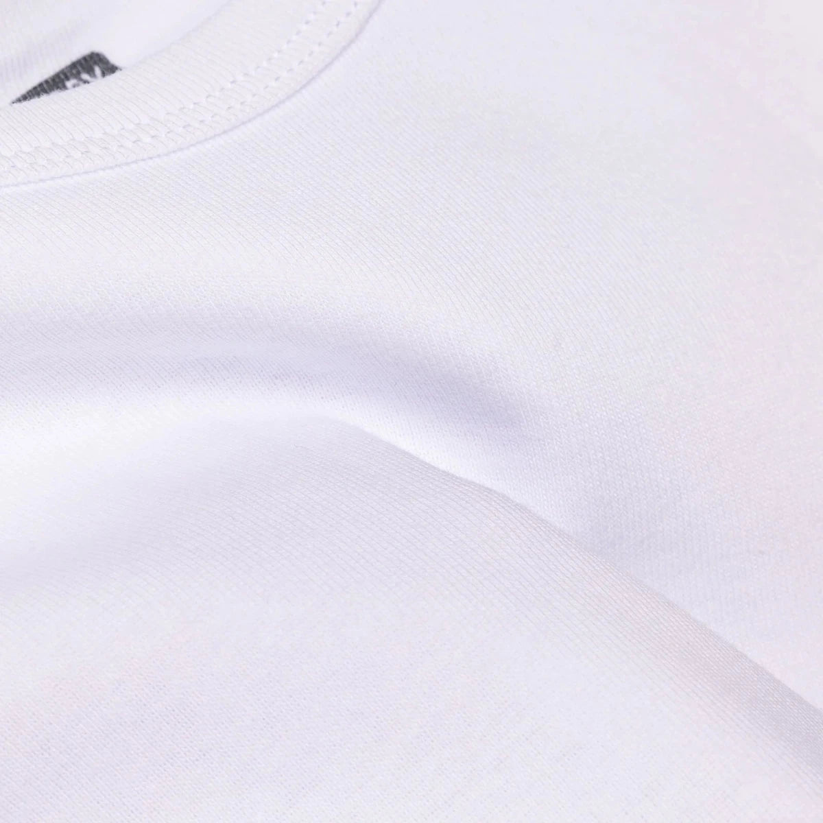 HelloBaby Short Sleeve Ribbed Baby Vest (12 Months to 4-5 Years) White - ebebek