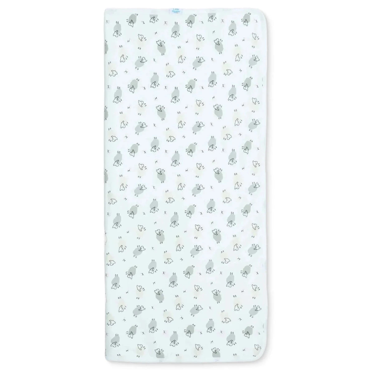 Little Dreams Animal Print Jersey Baby Blanket (80 x 90 cm) Ecru - ebebek
