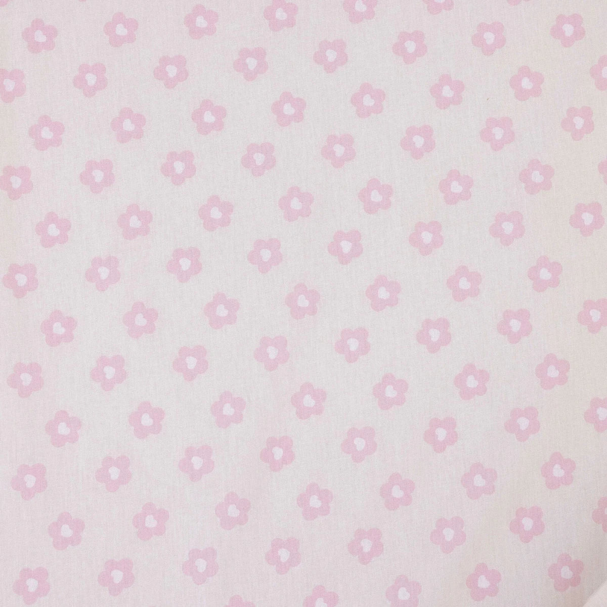 Little Dreams Floral Print Cot Bed Sheet Set (70 x 140 cm) Ecru - ebebek