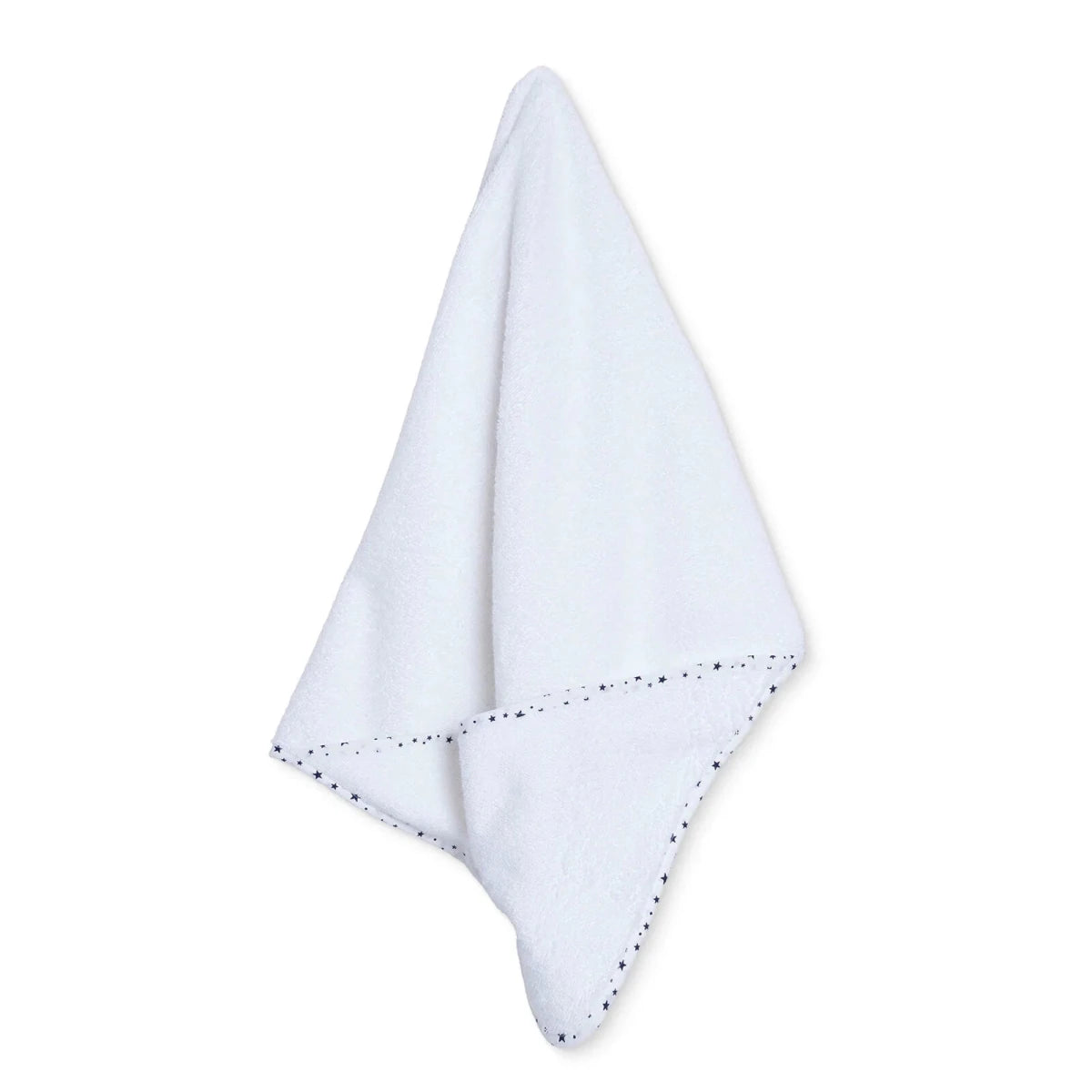 Mollia Star Print Baby Bath Towel (75 x 75 cm) White - ebebek