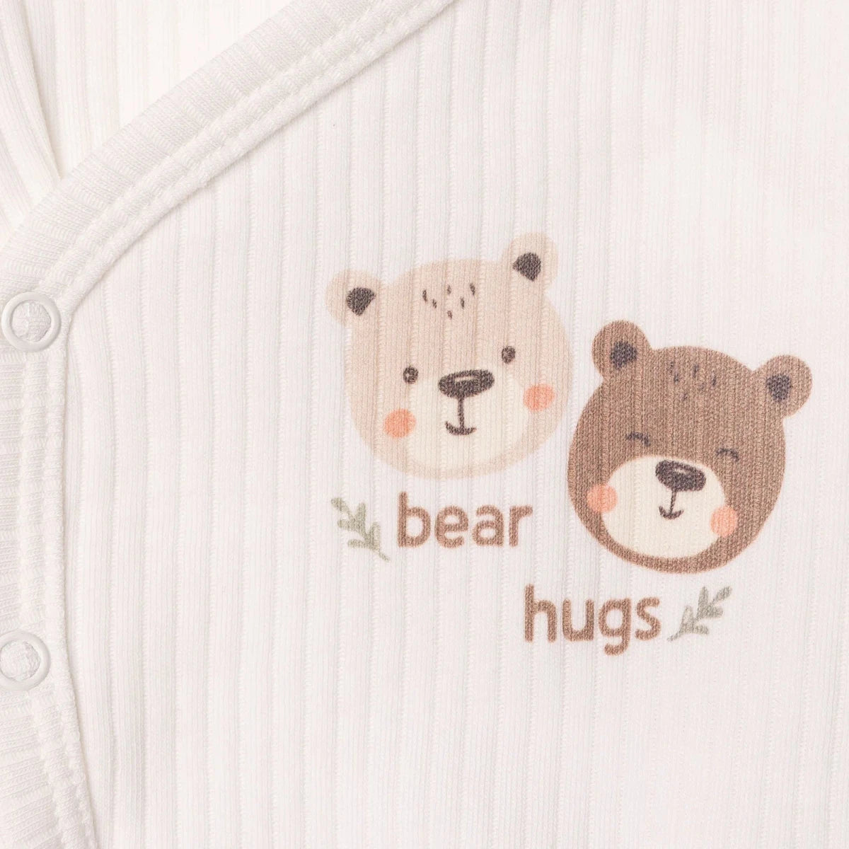 Tiffany 4 Piece Bear Print Premature Baby Hospital Bag Set Ecru - ebebek
