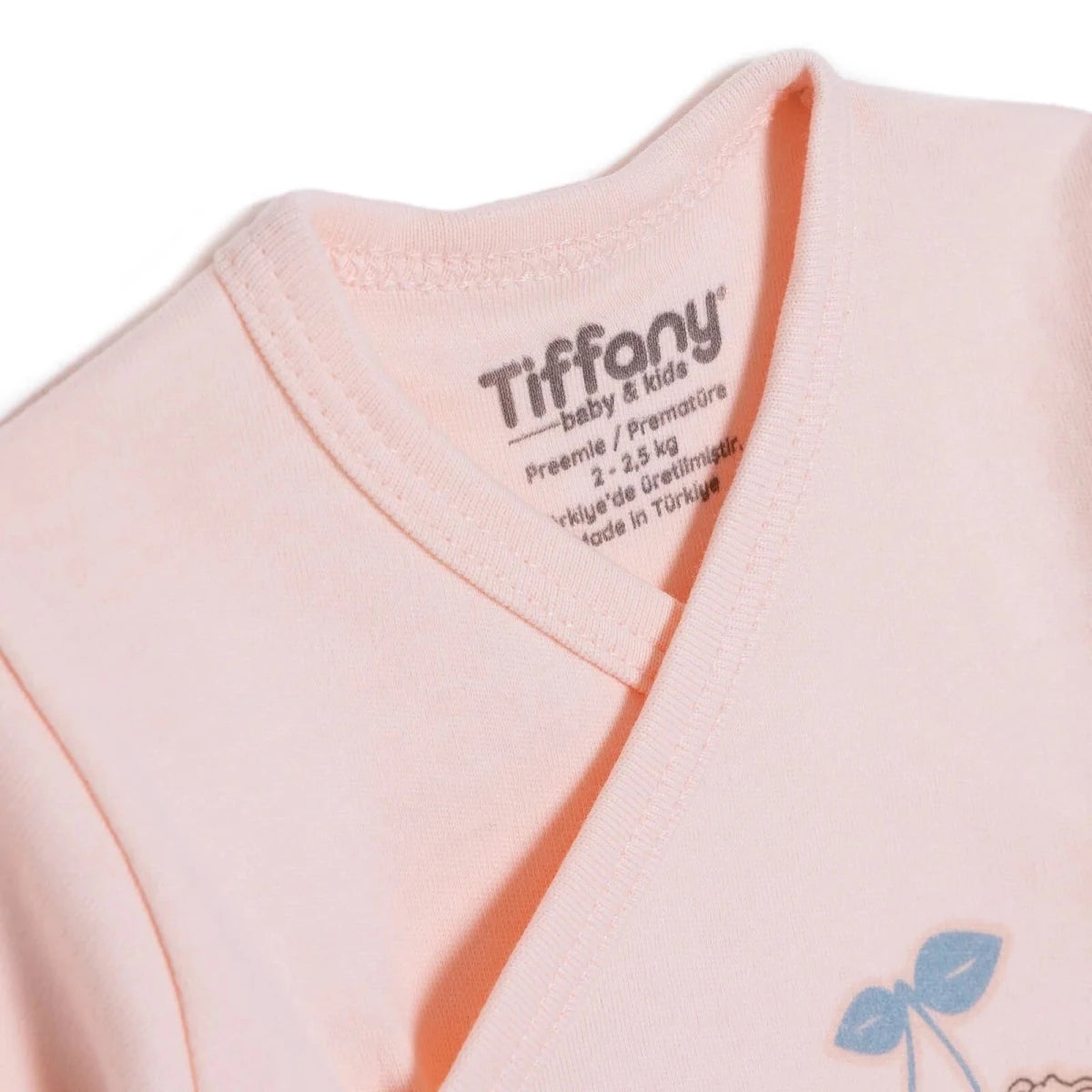 Tiffany 4 Piece Cherry Print Premature Baby Hospital Bag Set Ecru - ebebek