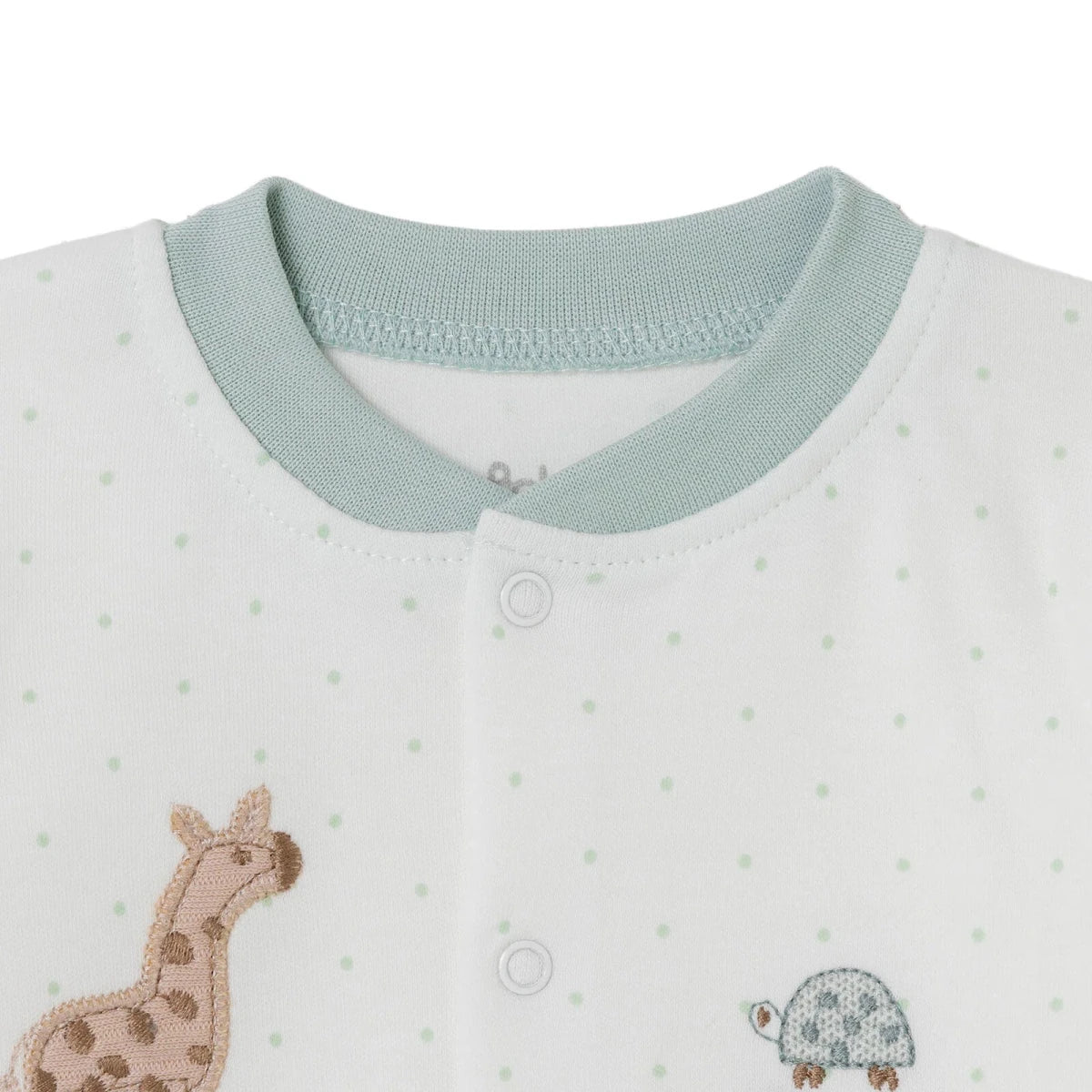 Bebetto Animal Print Baby Cardigan & Footed Leggings (Newborn to 6-9 Months) Multicolour - ebebek