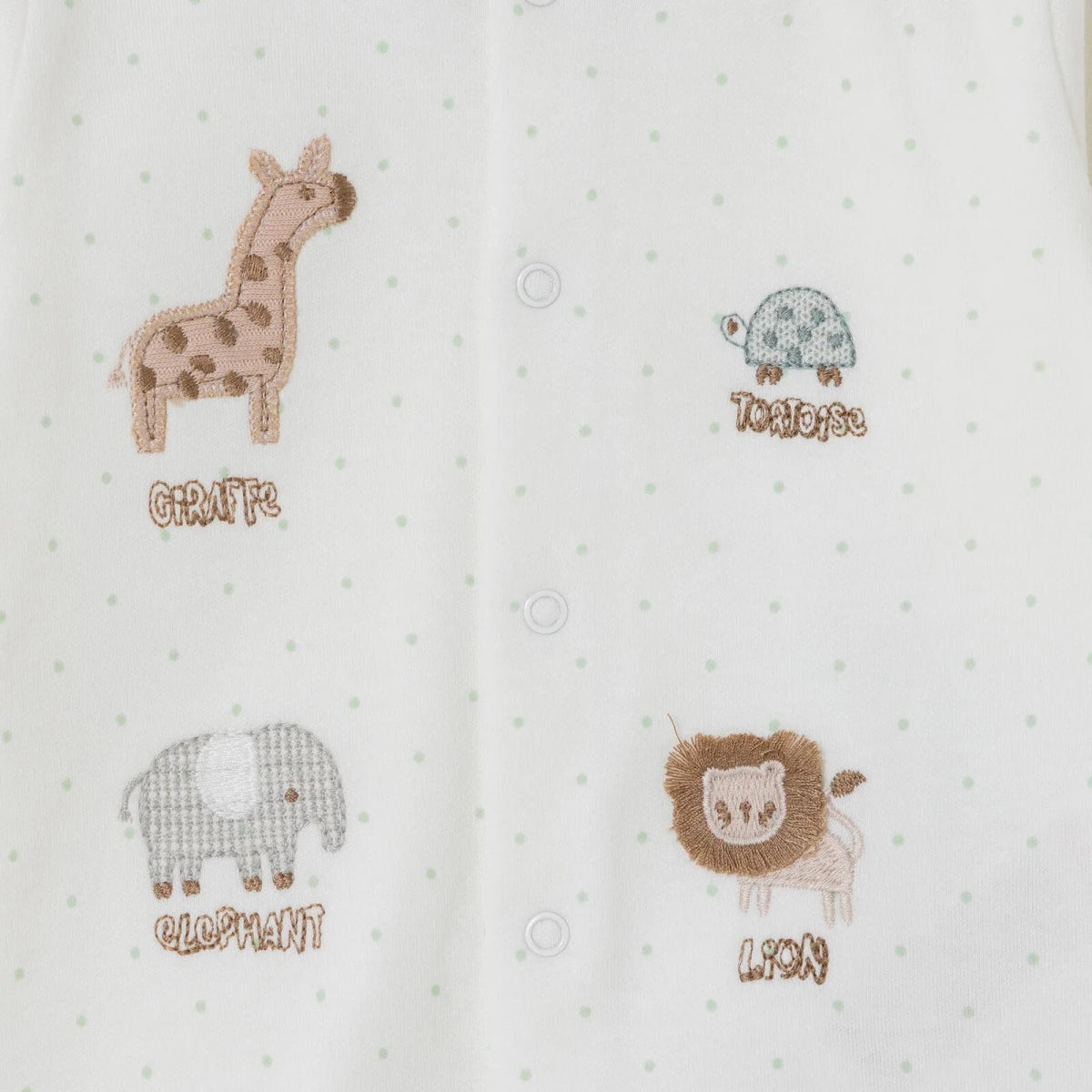 Bebetto Animal Print Baby Cardigan & Footed Leggings (Newborn to 6-9 Months) Multicolour - ebebek