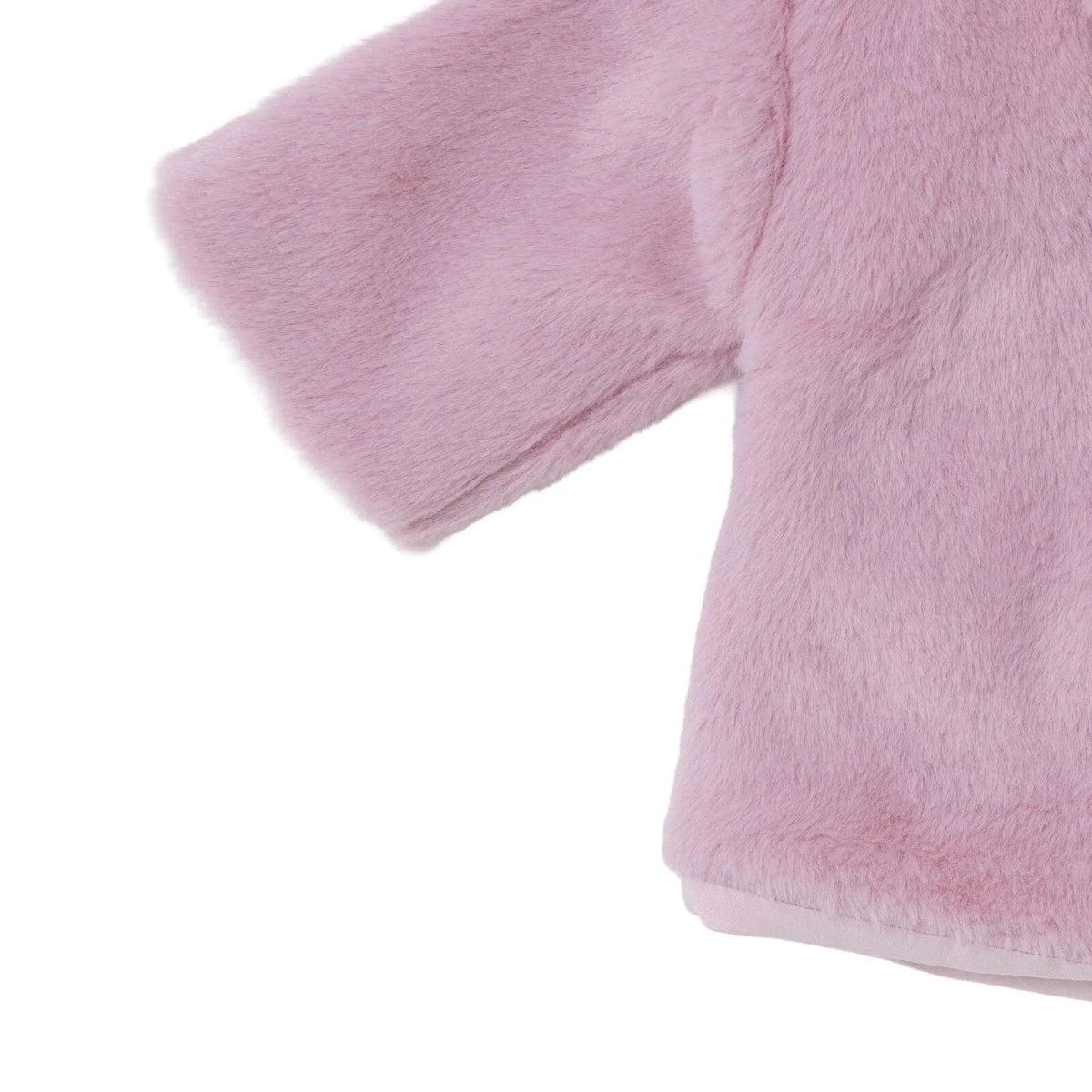 Bebetto Plush Baby Cardigan (1-3 Months to 12 Months) Pink - ebebek