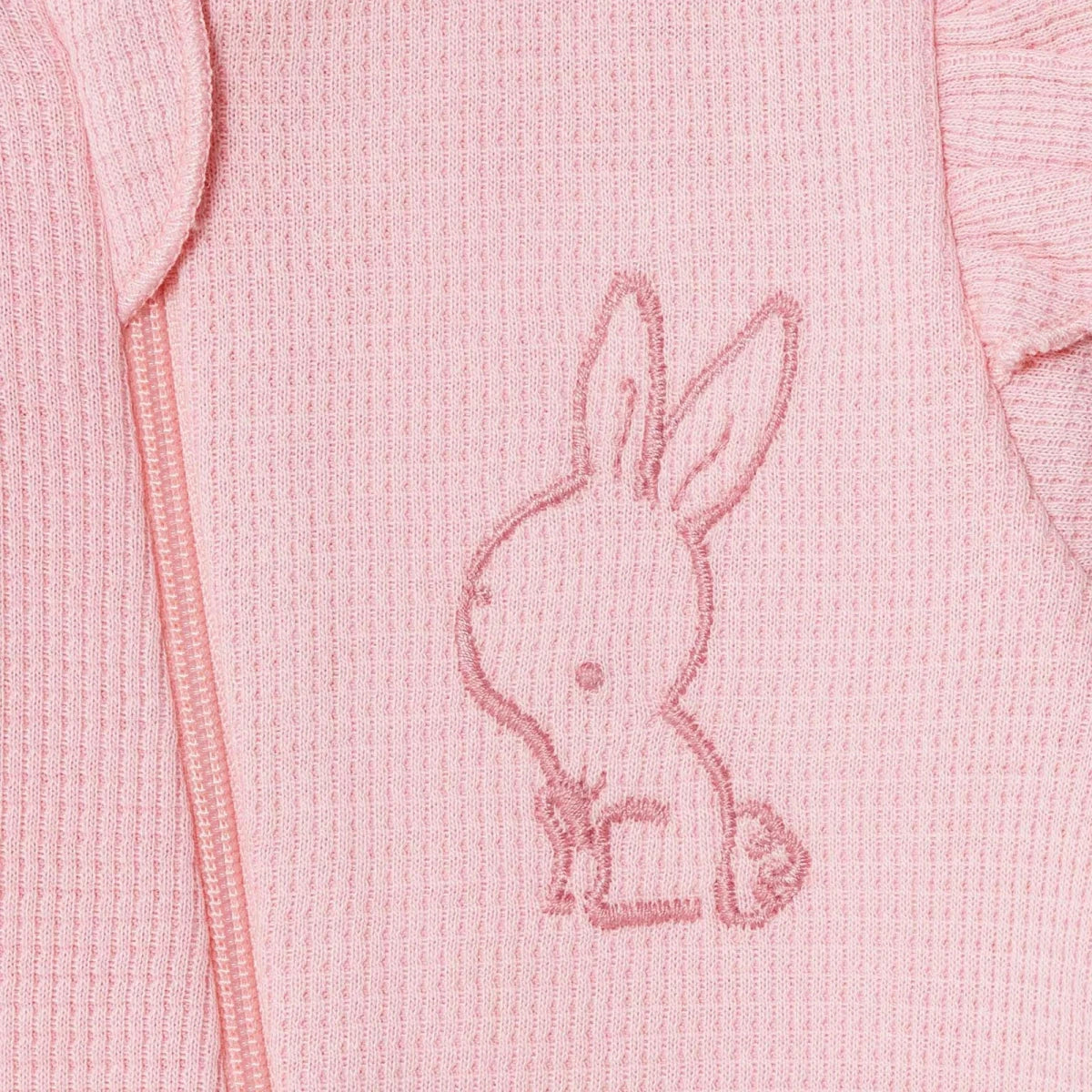Bebetto Long Sleeve Footless Baby Sleepsuit (1-3 Months to 12 Months) Pink - ebebek