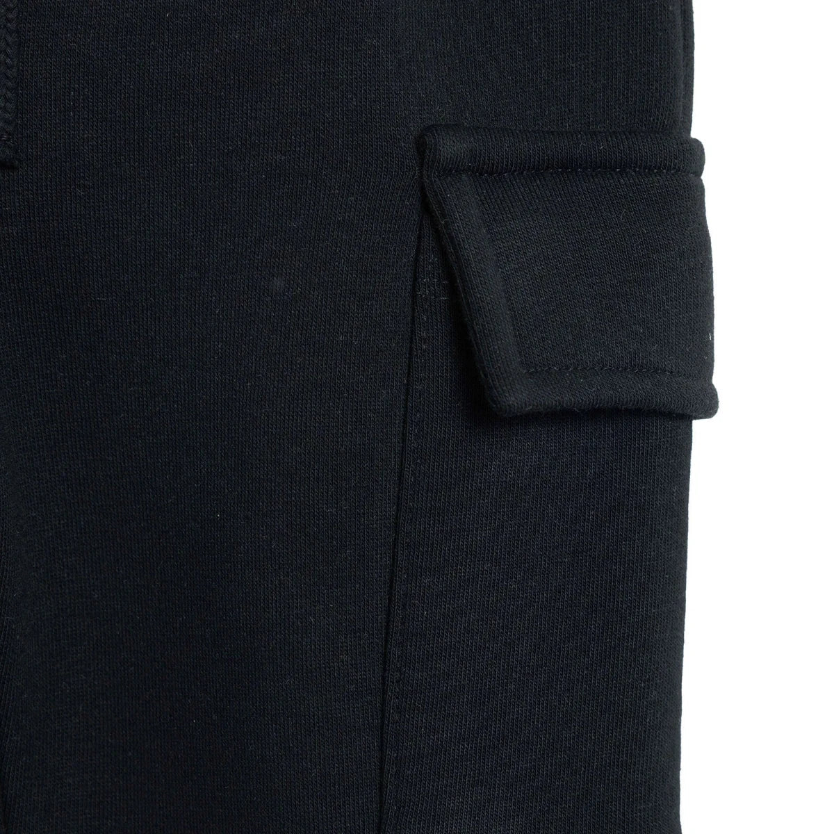 HelloBaby Brushed Back Sweat Baby Joggers (6-9 Months to 4-5 Years) Black - ebebek