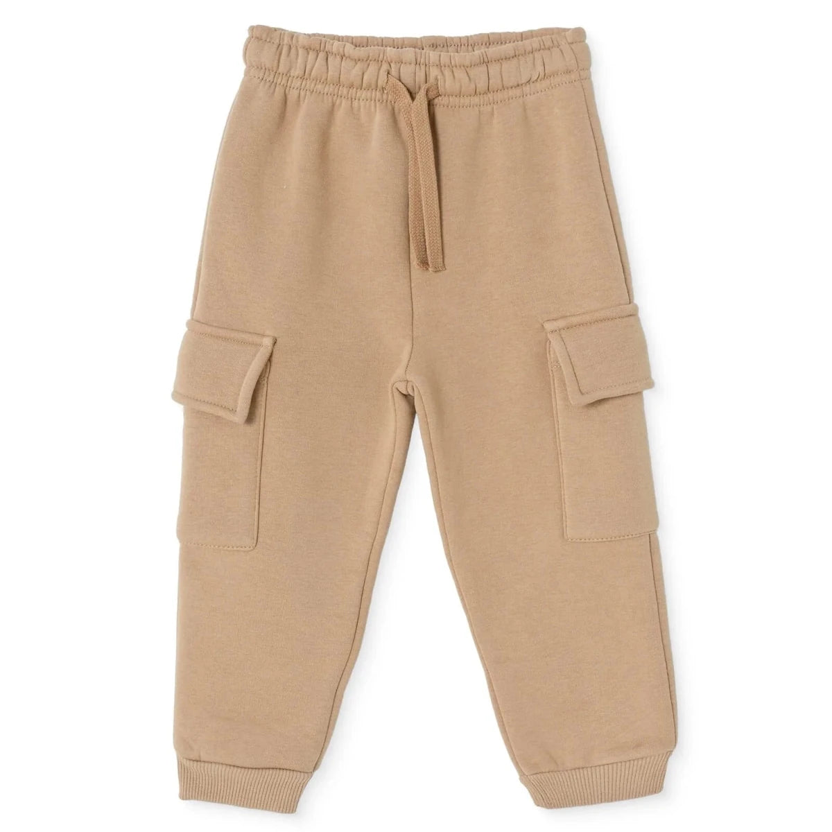 HelloBaby Brushed Back Sweat Baby Joggers (6-9 Months to 4-5 Years) Brown - ebebek