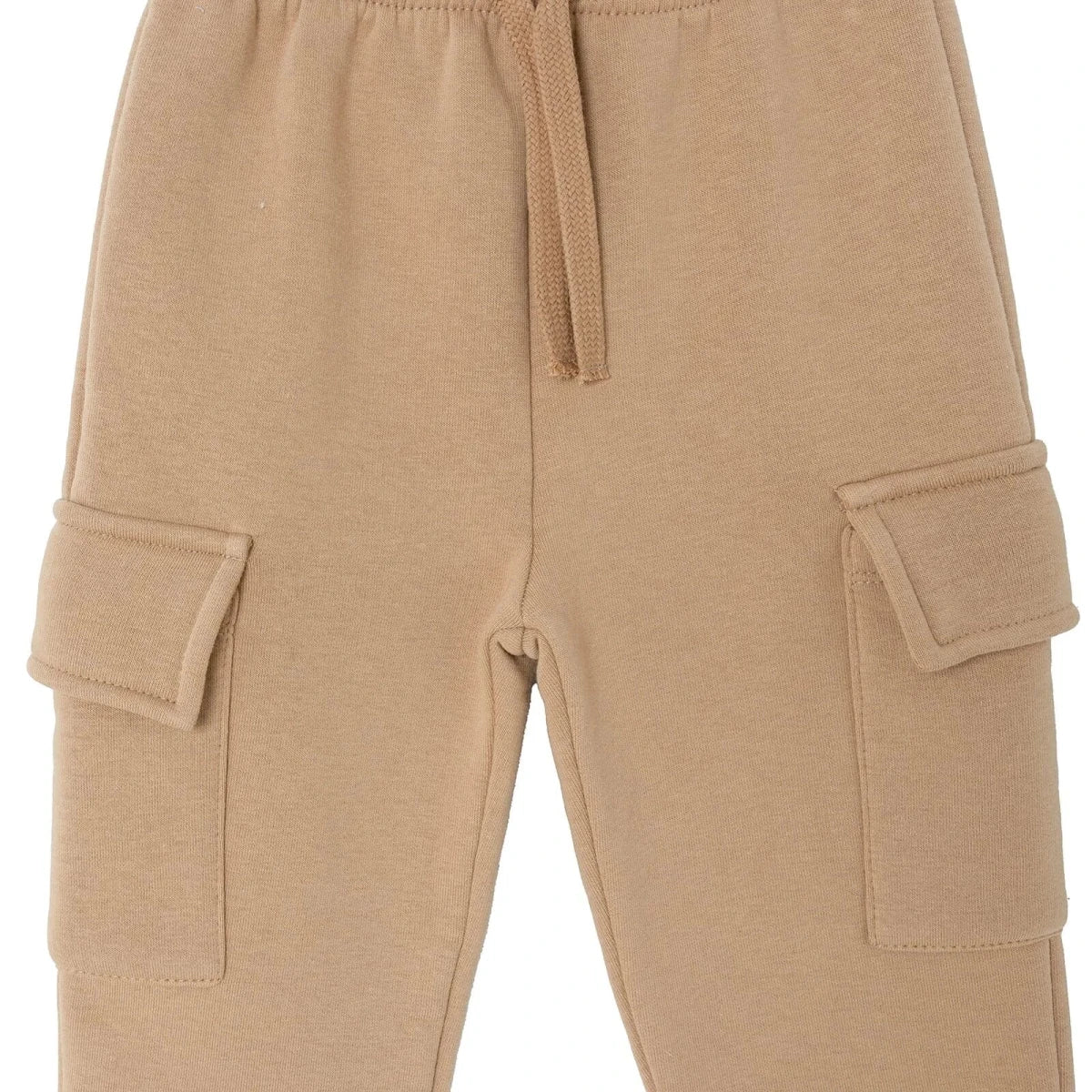HelloBaby Brushed Back Sweat Baby Joggers (6-9 Months to 4-5 Years) Brown - ebebek