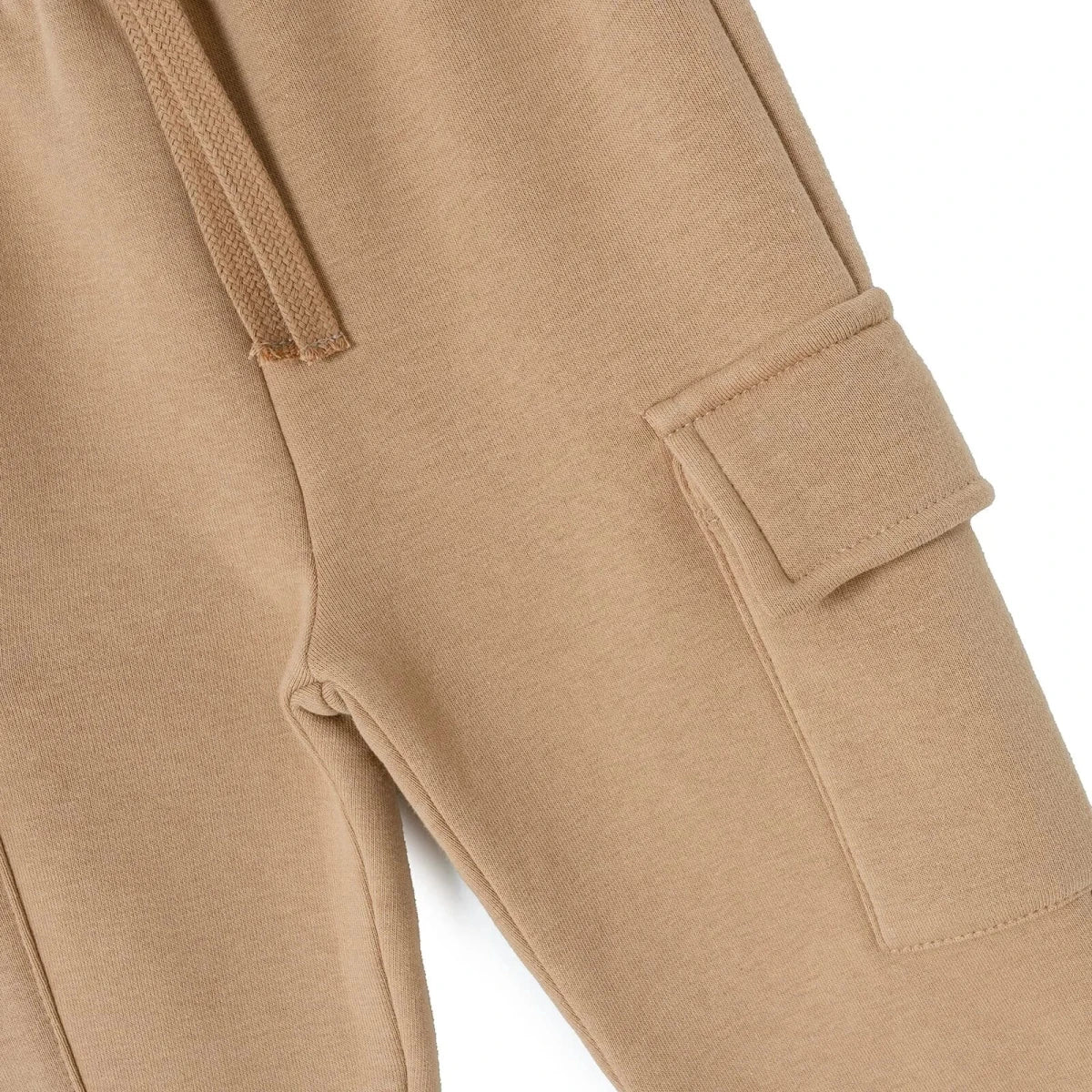 HelloBaby Brushed Back Sweat Baby Joggers (6-9 Months to 4-5 Years) Brown - ebebek