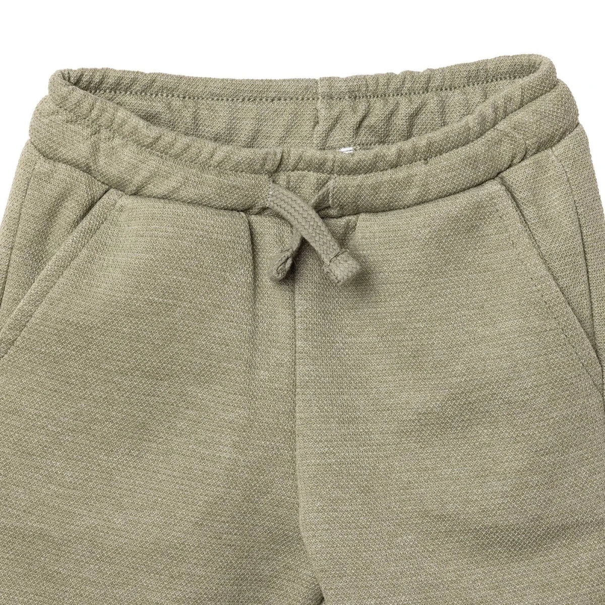HelloBaby Ribbed Cuff Pique Baby Joggers (6-9 Months to 4-5 Years) Khaki - ebebek