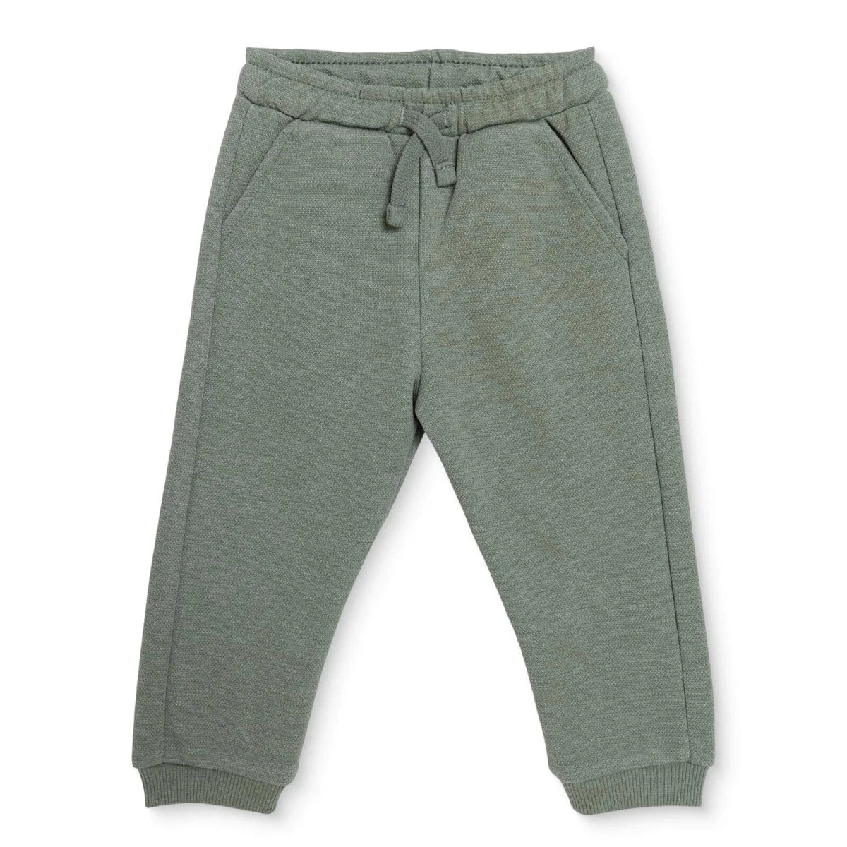 HelloBaby Ribbed Cuff Pique Baby Joggers (6-9 Months to 4-5 Years) Khaki - ebebek