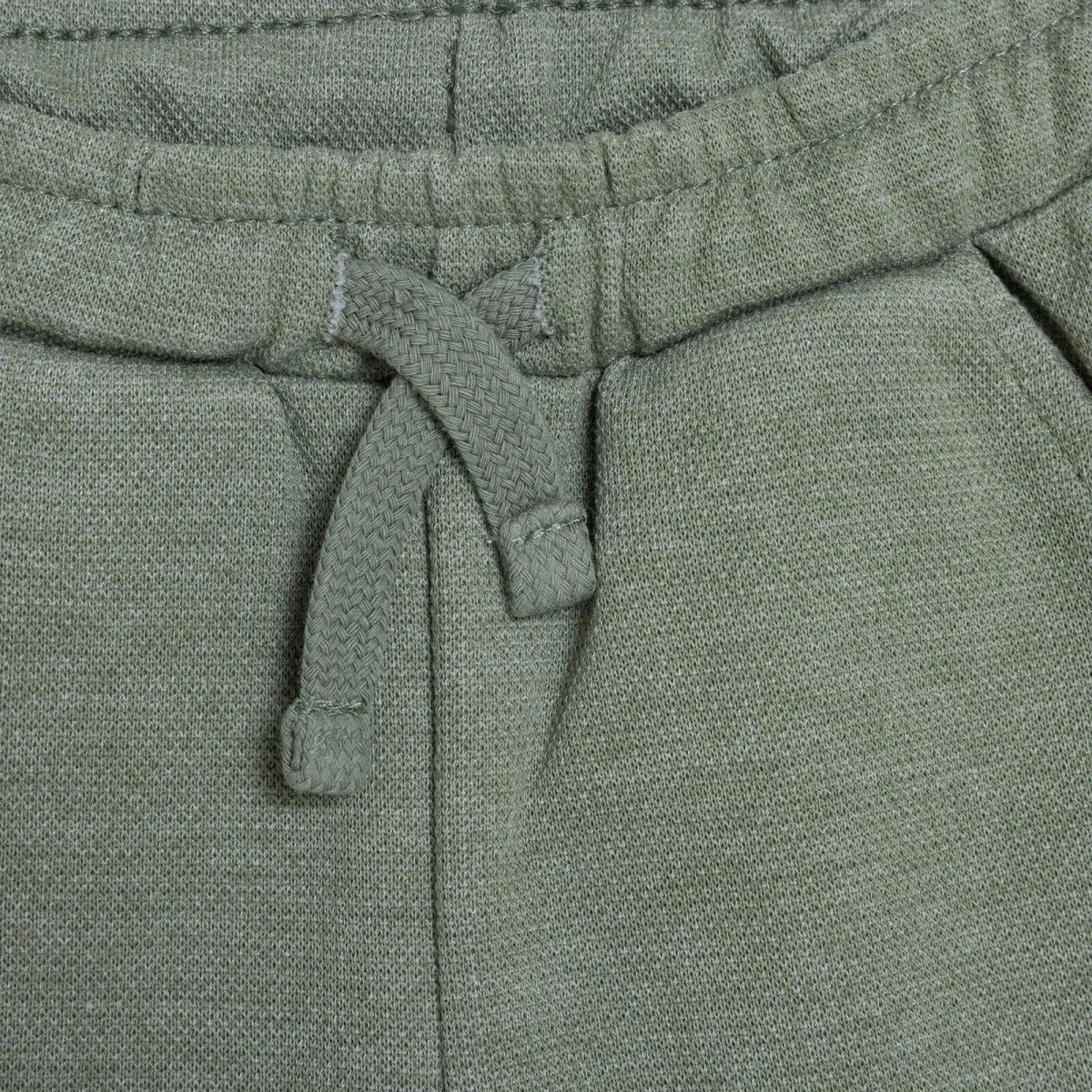 HelloBaby Ribbed Cuff Pique Baby Joggers (6-9 Months to 4-5 Years) Khaki - ebebek