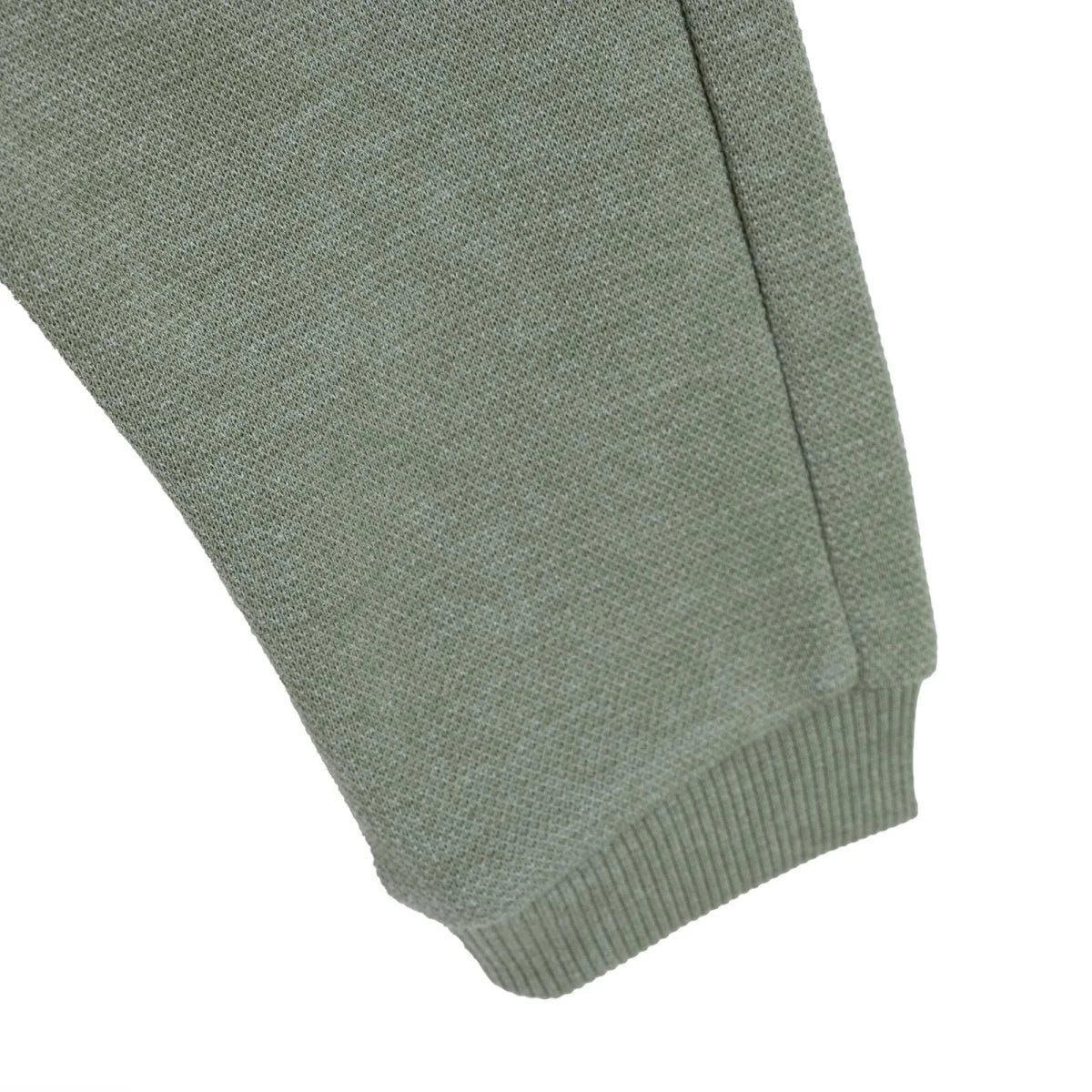 HelloBaby Ribbed Cuff Pique Baby Joggers (6-9 Months to 4-5 Years) Khaki - ebebek