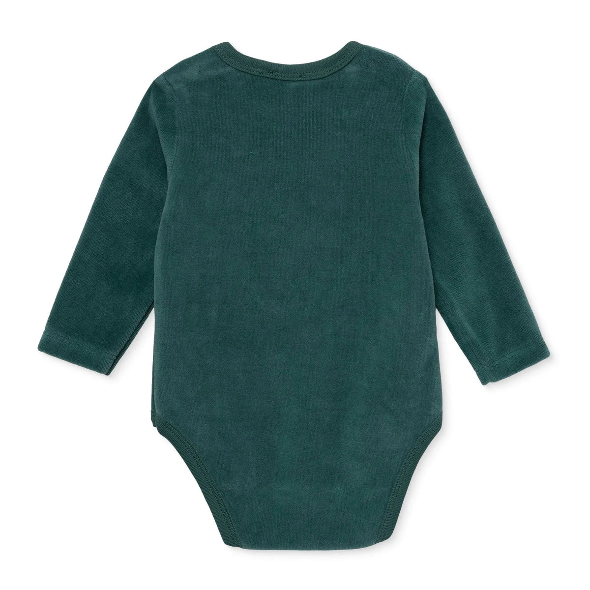HelloBaby Reindeer Long Sleeve Velour Baby Bodysuit (1-3 Months to 2-3 Years)
